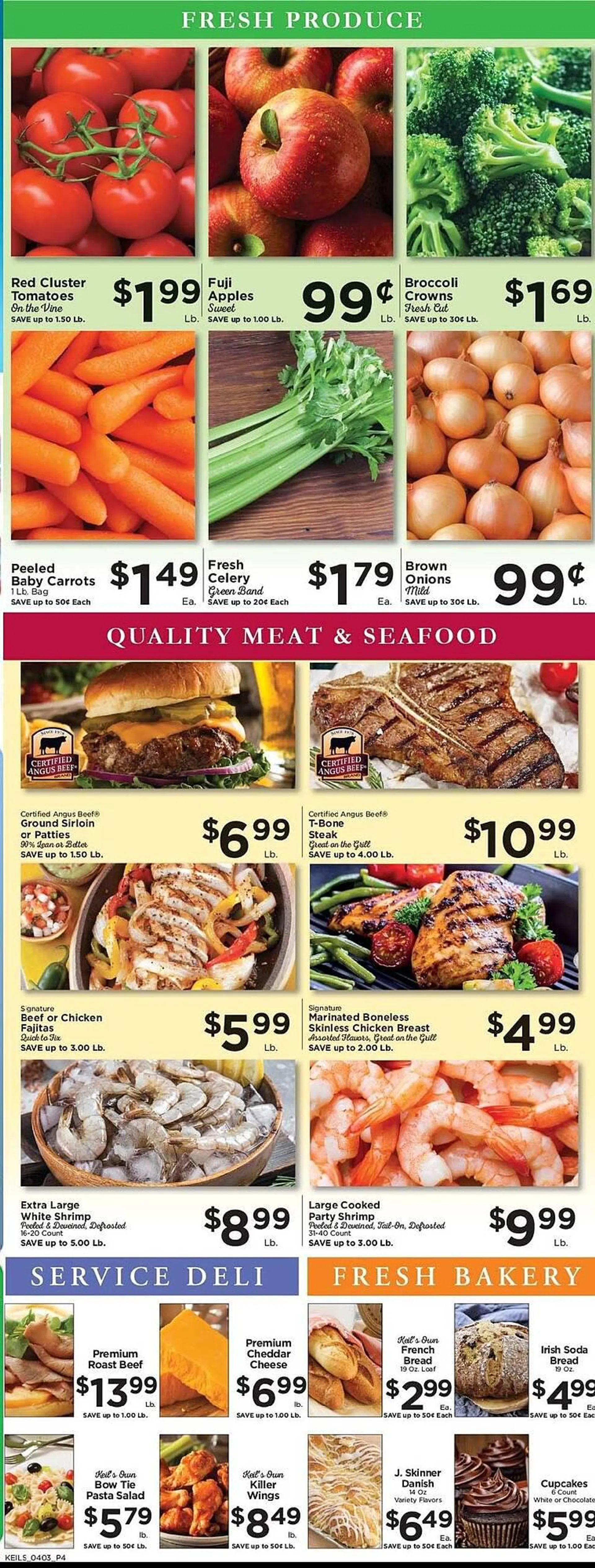 Weekly ad Keil's Fresh Food Stores Weekly Ad from April 3 to April 9 2024 - Page 3