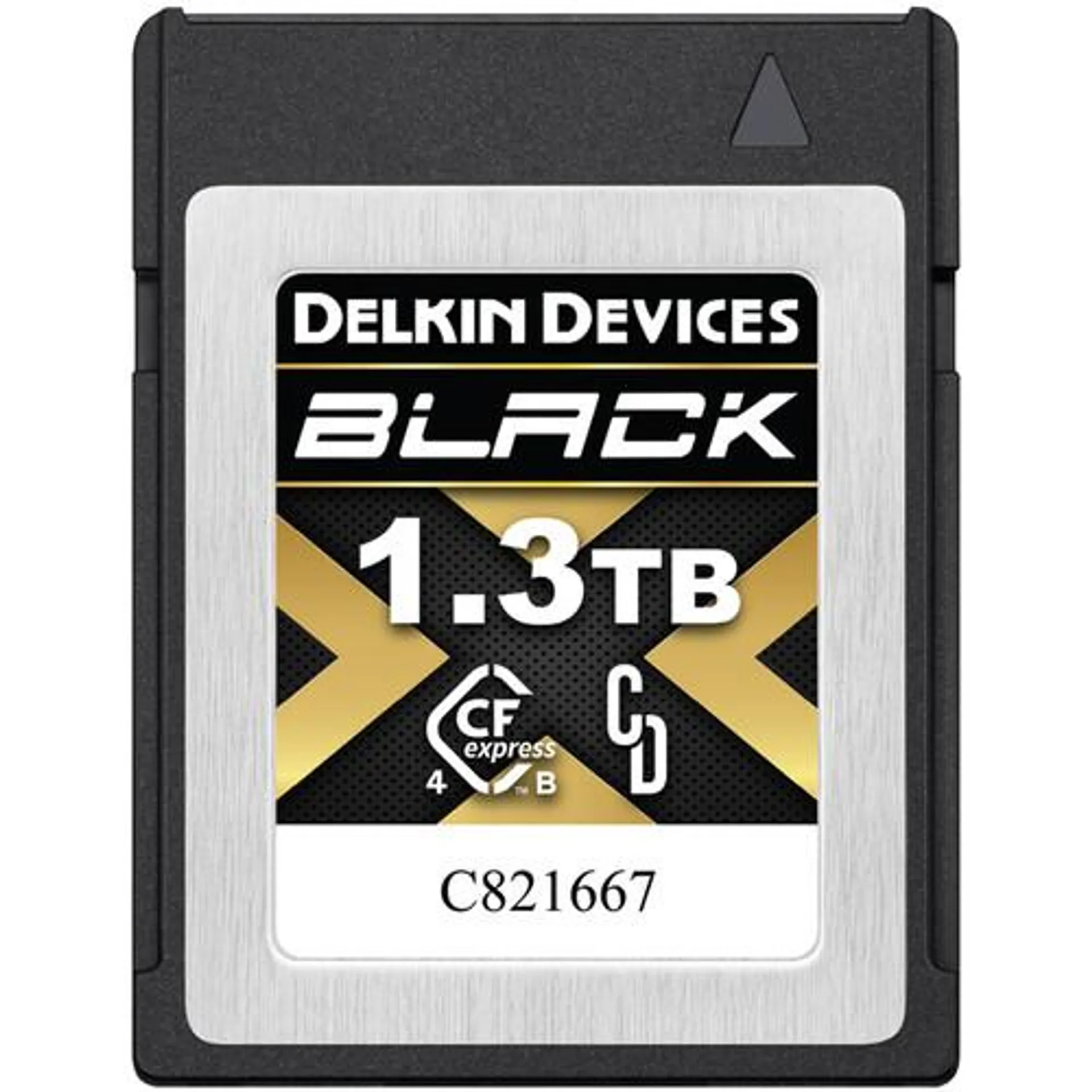 Delkin Devices 1.3TB BLACK 4.0 CFexpress Type B Memory Card