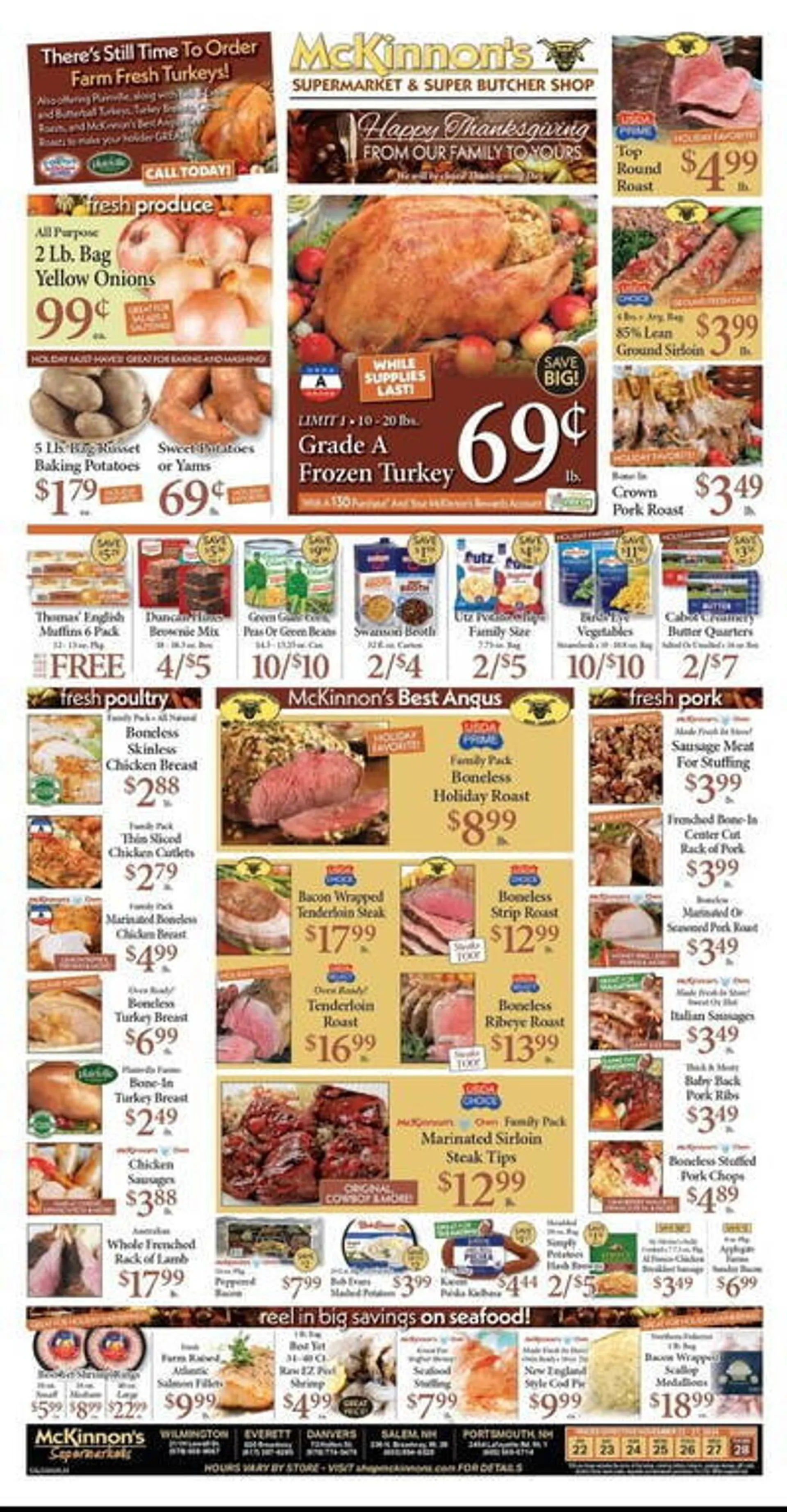 McKinnons Supermarkets Weekly Ad - 1