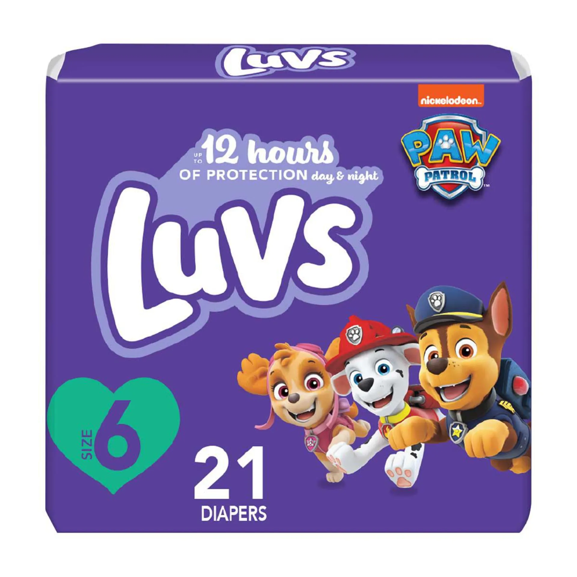 Luvs Platinum Protection Baby Diapers, Size 6 - 21 ct