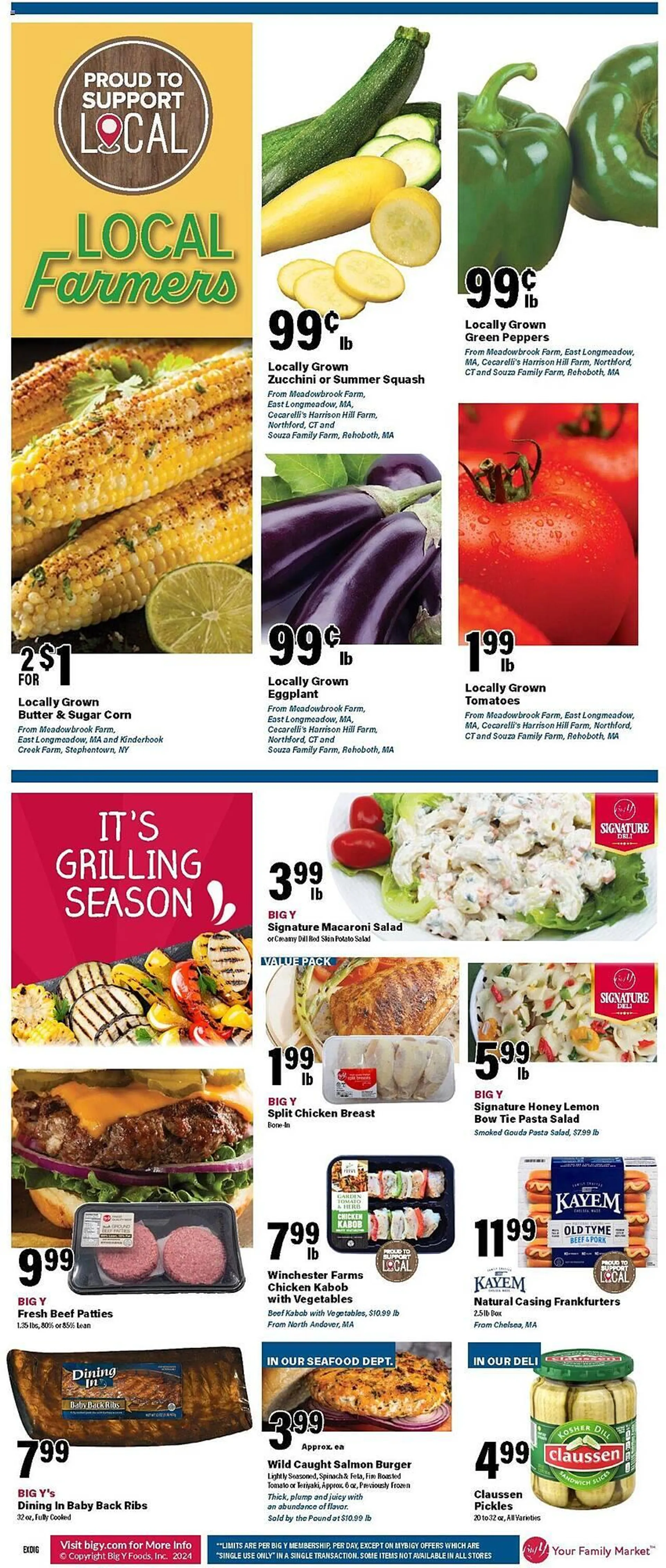 Weekly ad Big Y Weekly Ad from August 8 to August 14 2024 - Page 2