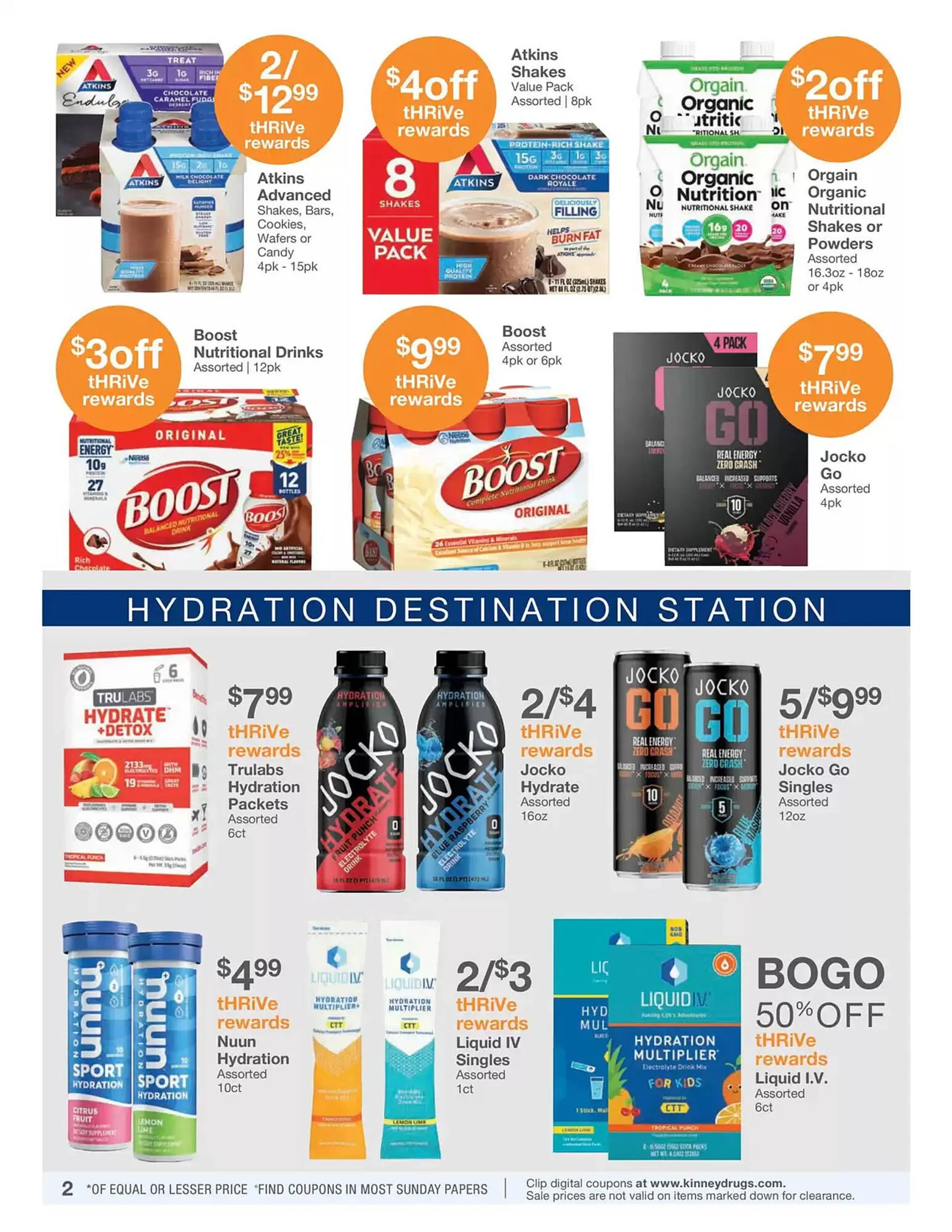 Weekly ad Kinney Drugs Weekly Ad from January 1 to January 31 2025 - Page 2