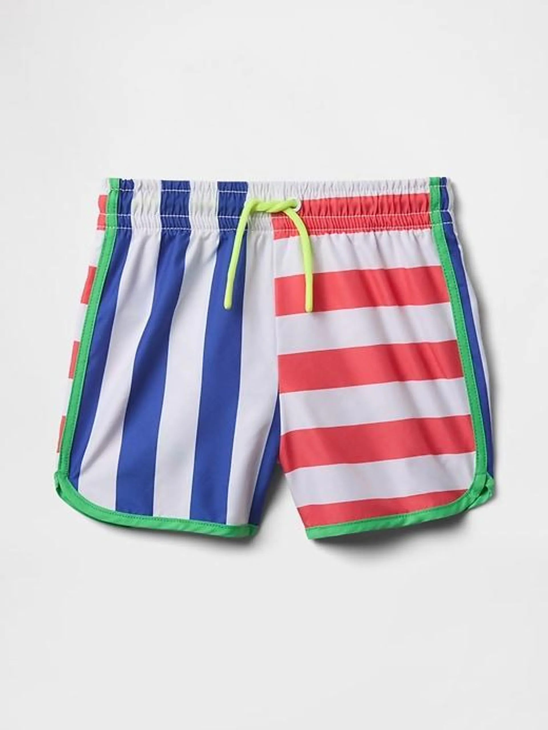 Baby & Toddler Recycled Dolphin Hem Swim Trunks