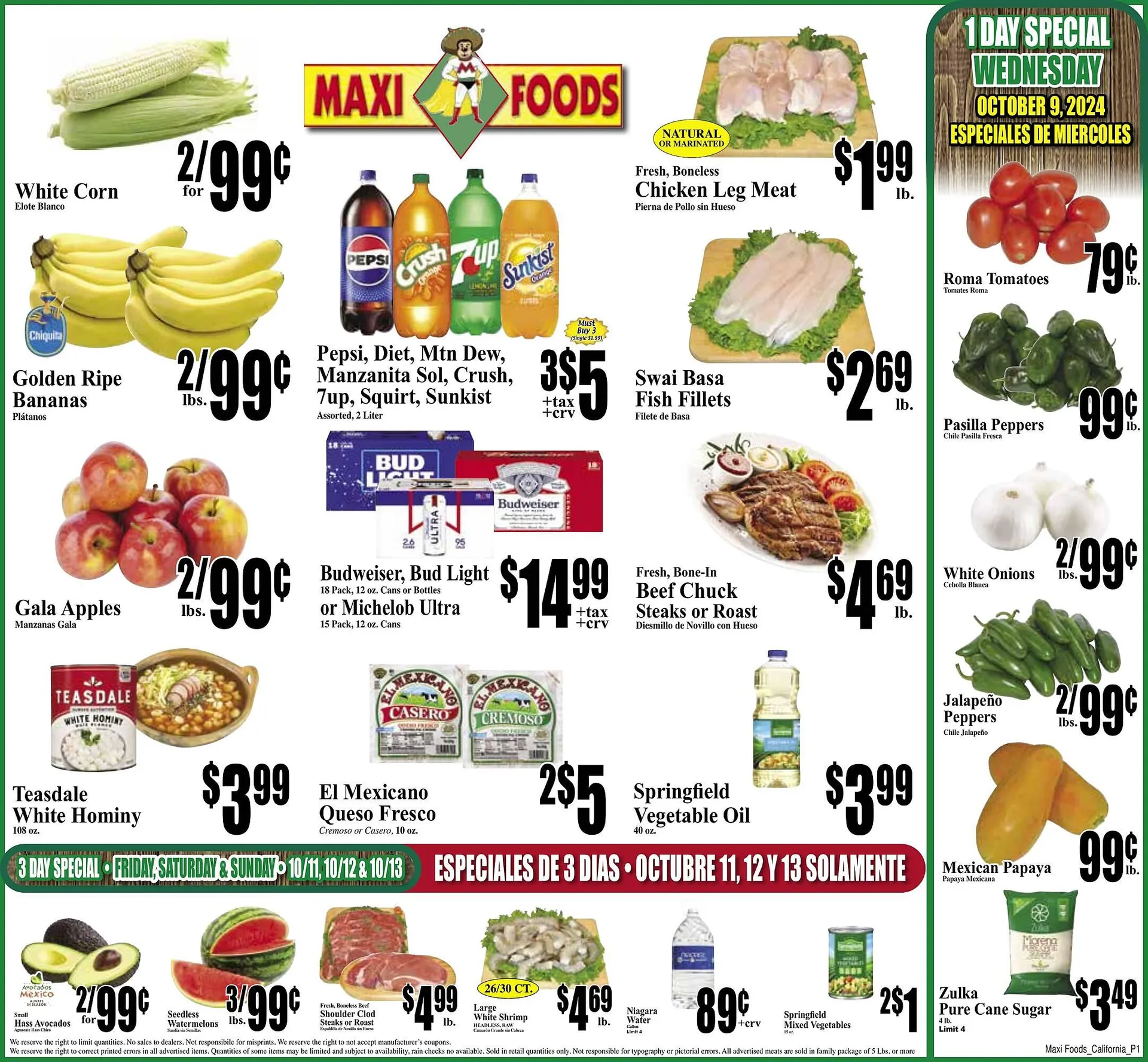 Maxi Foods Weekly Ad - 1