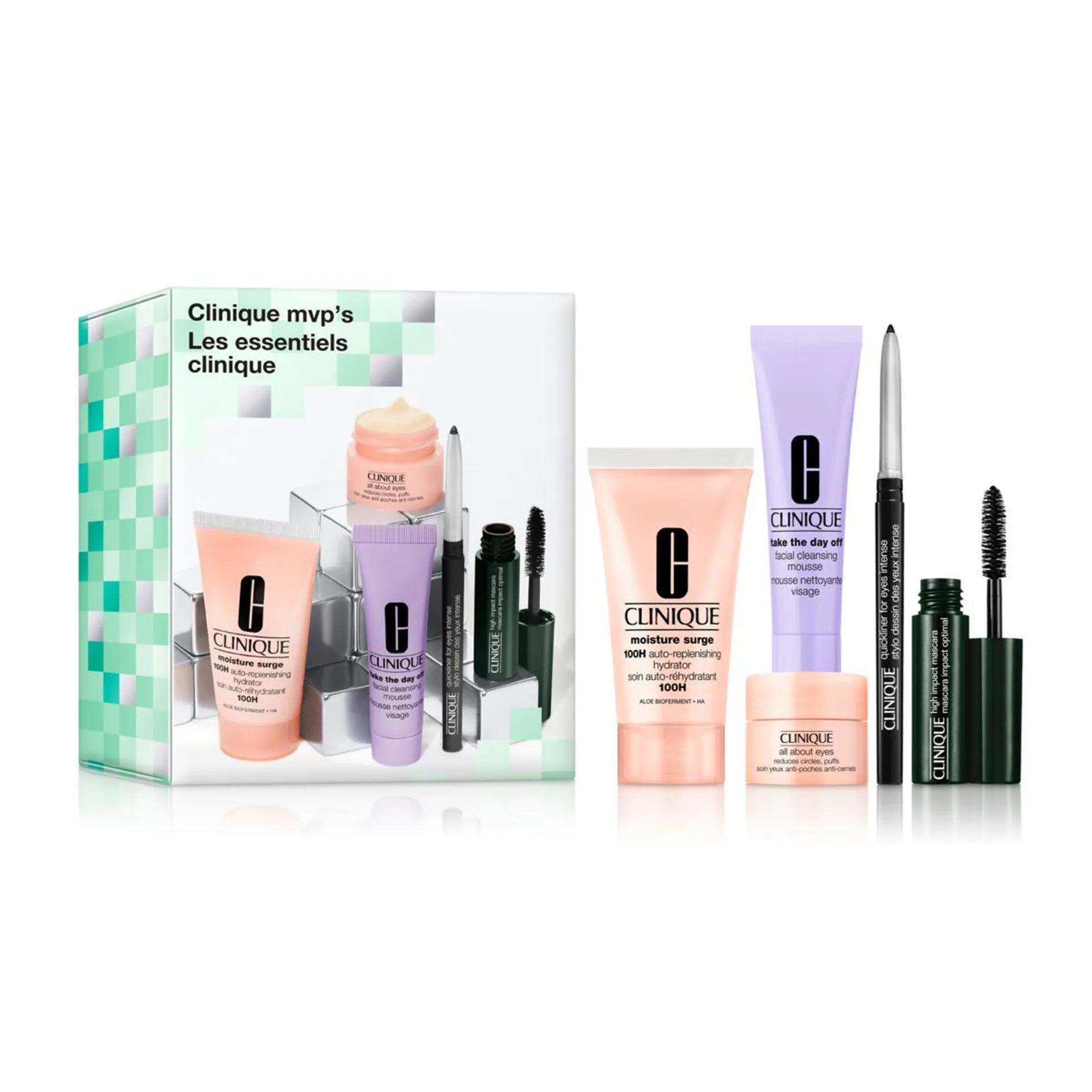 Clinique MVP's Skincare and Makeup Mini Set