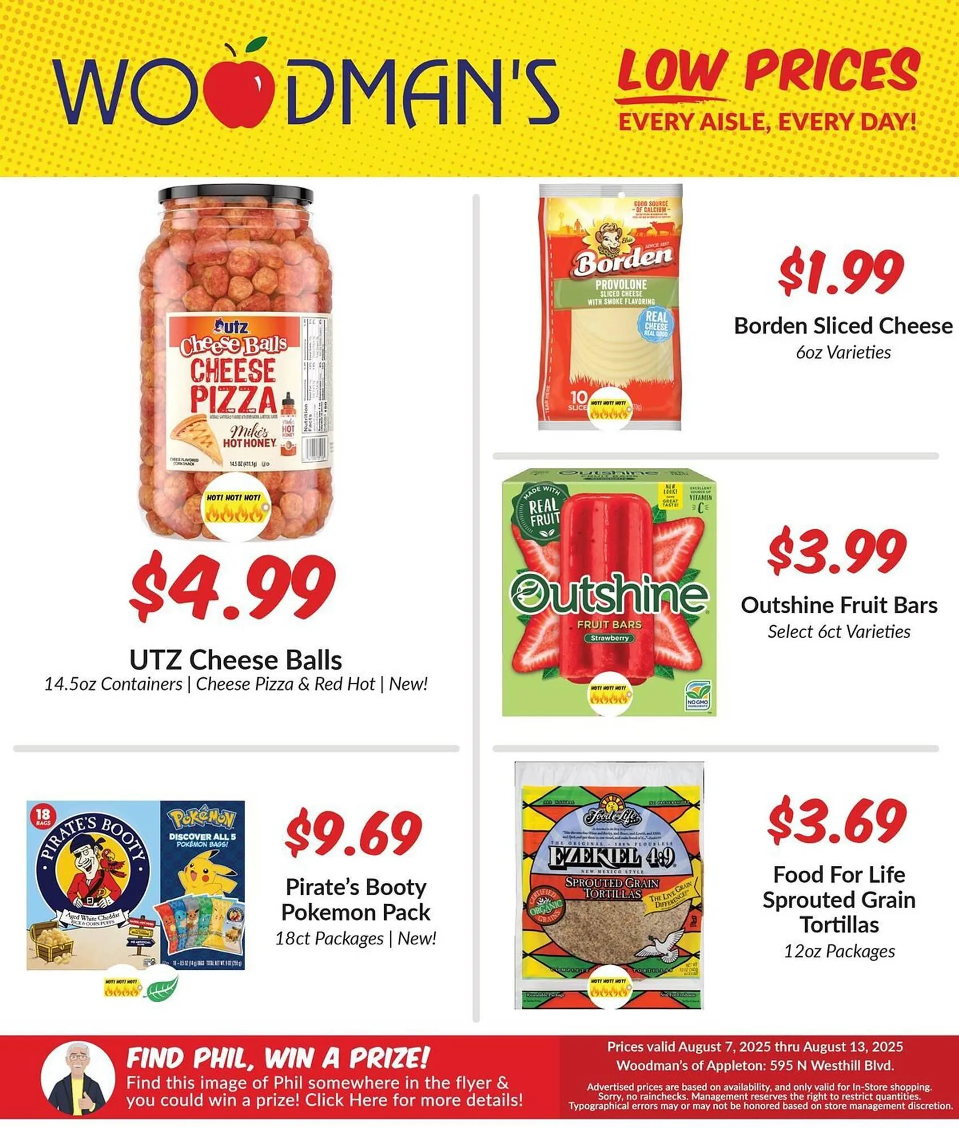 Weekly ad Woodman's Weekly Ad from August 7 to August 13 2025 - Page 1
