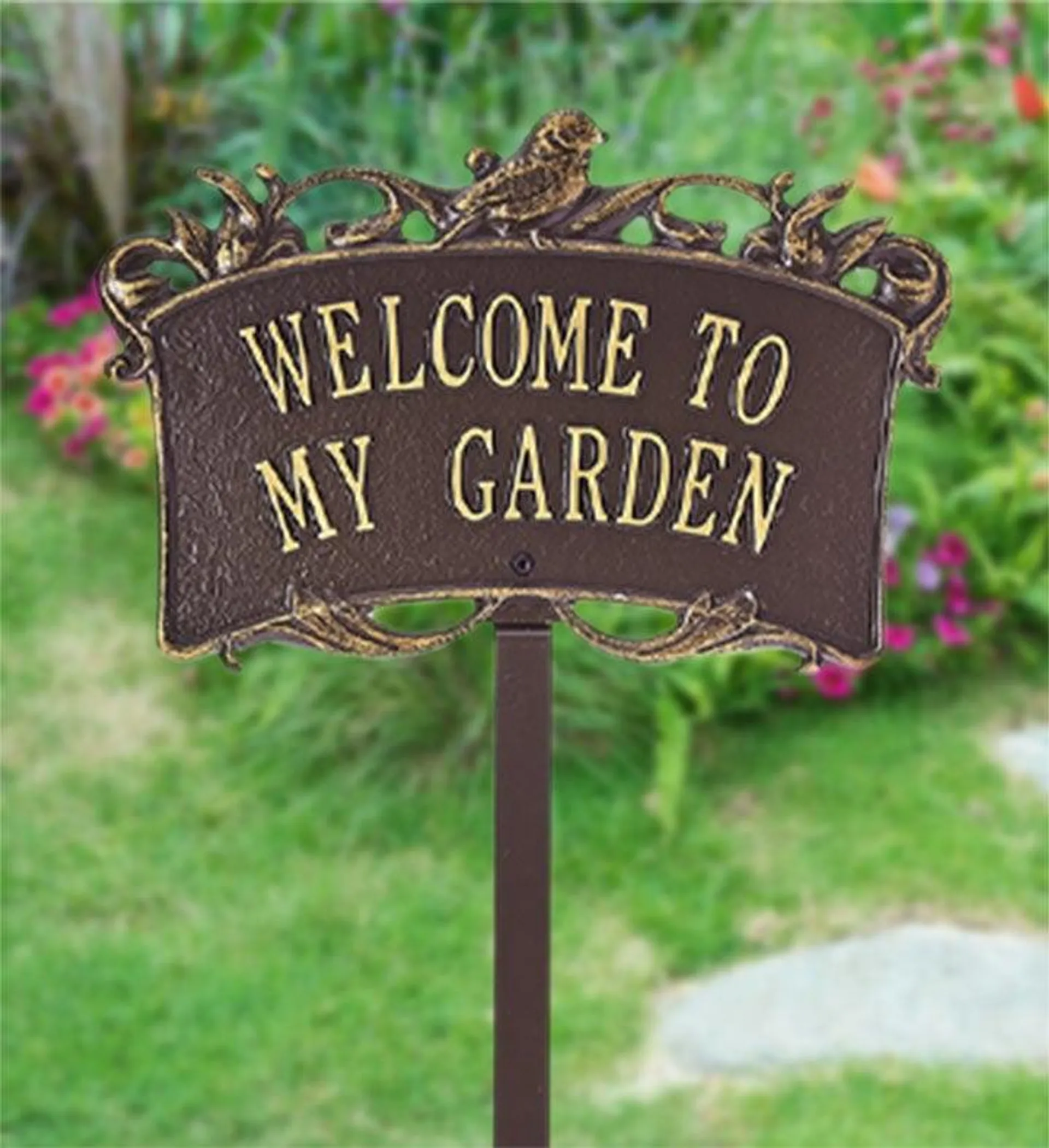 Welcome Garden Sign