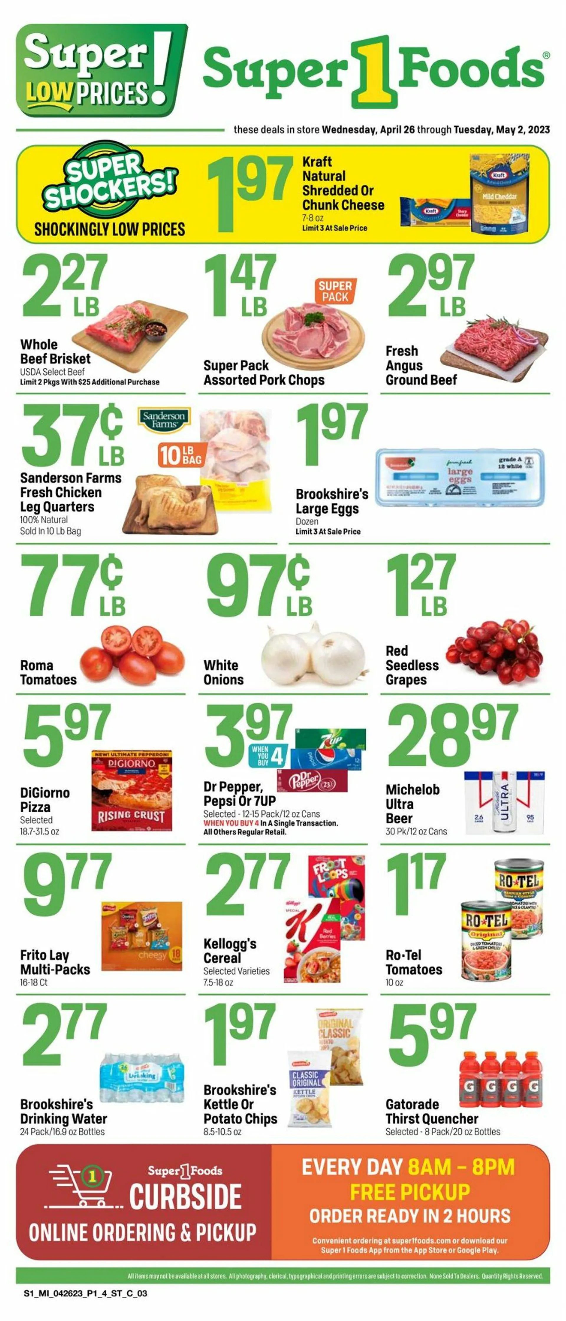Super 1 Foods Current weekly ad - 1
