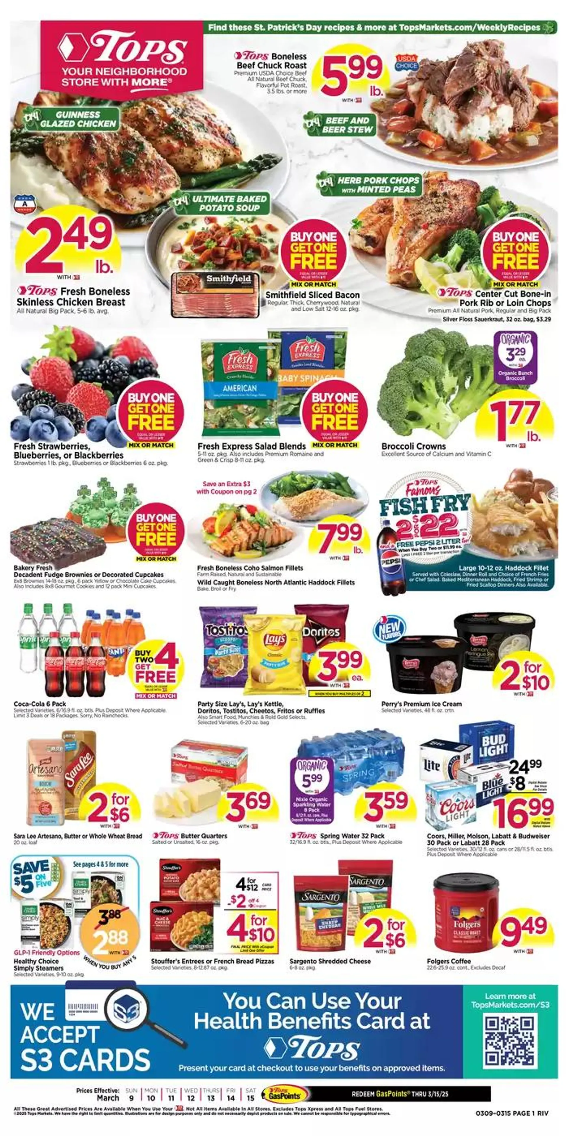 Current special promotions - 1