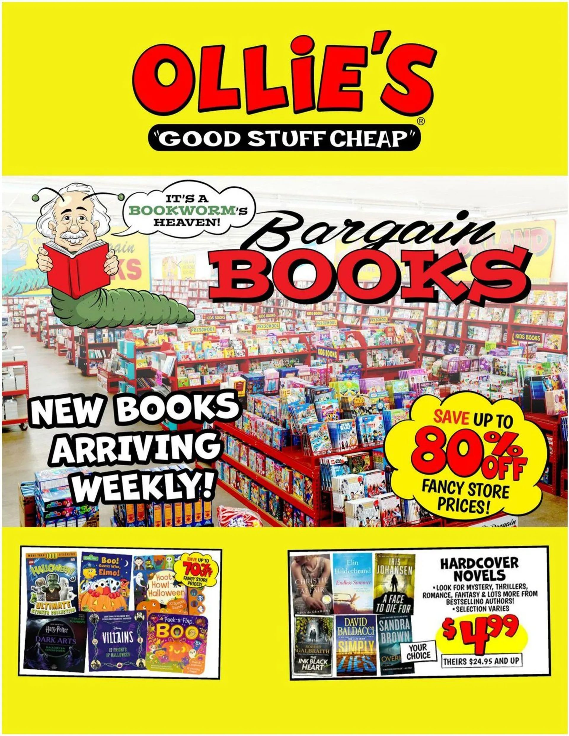 Weekly ad Ollie's - Kansas from October 17 to October 23 2024 - Page 1