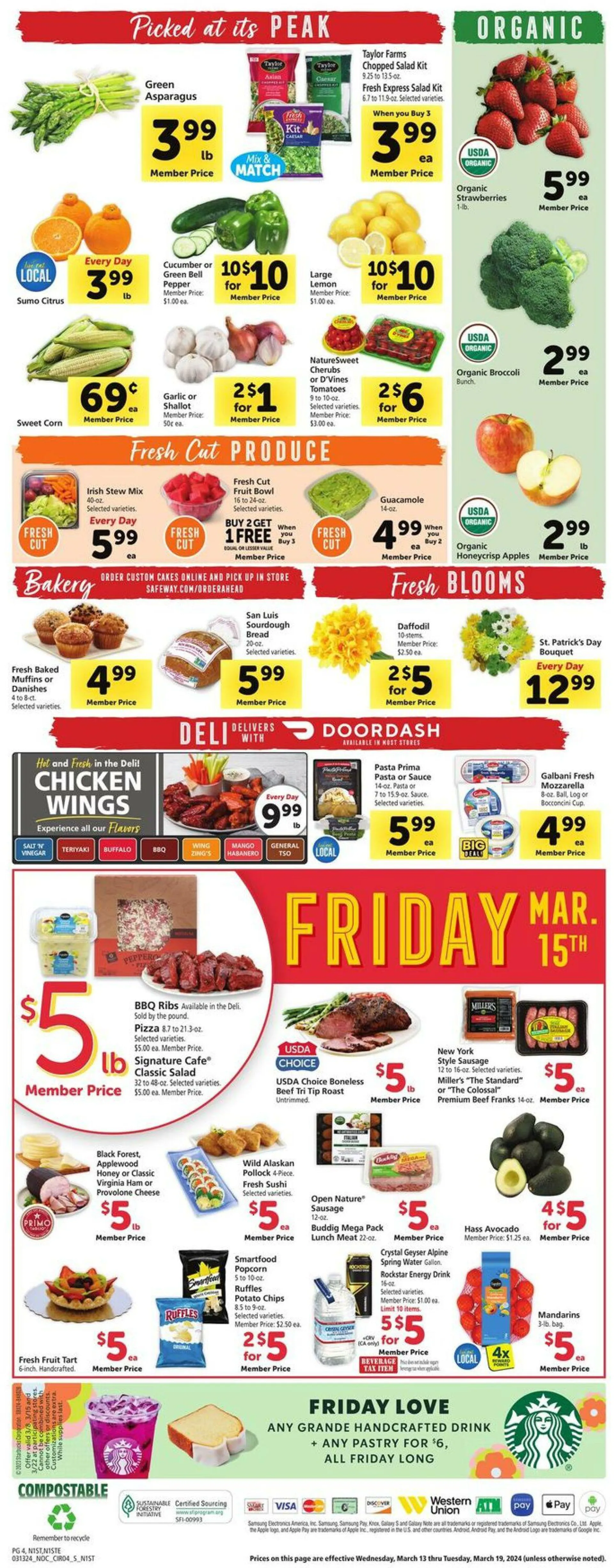 Weekly ad Safeway Current weekly ad from March 13 to March 19 2024 - Page 4