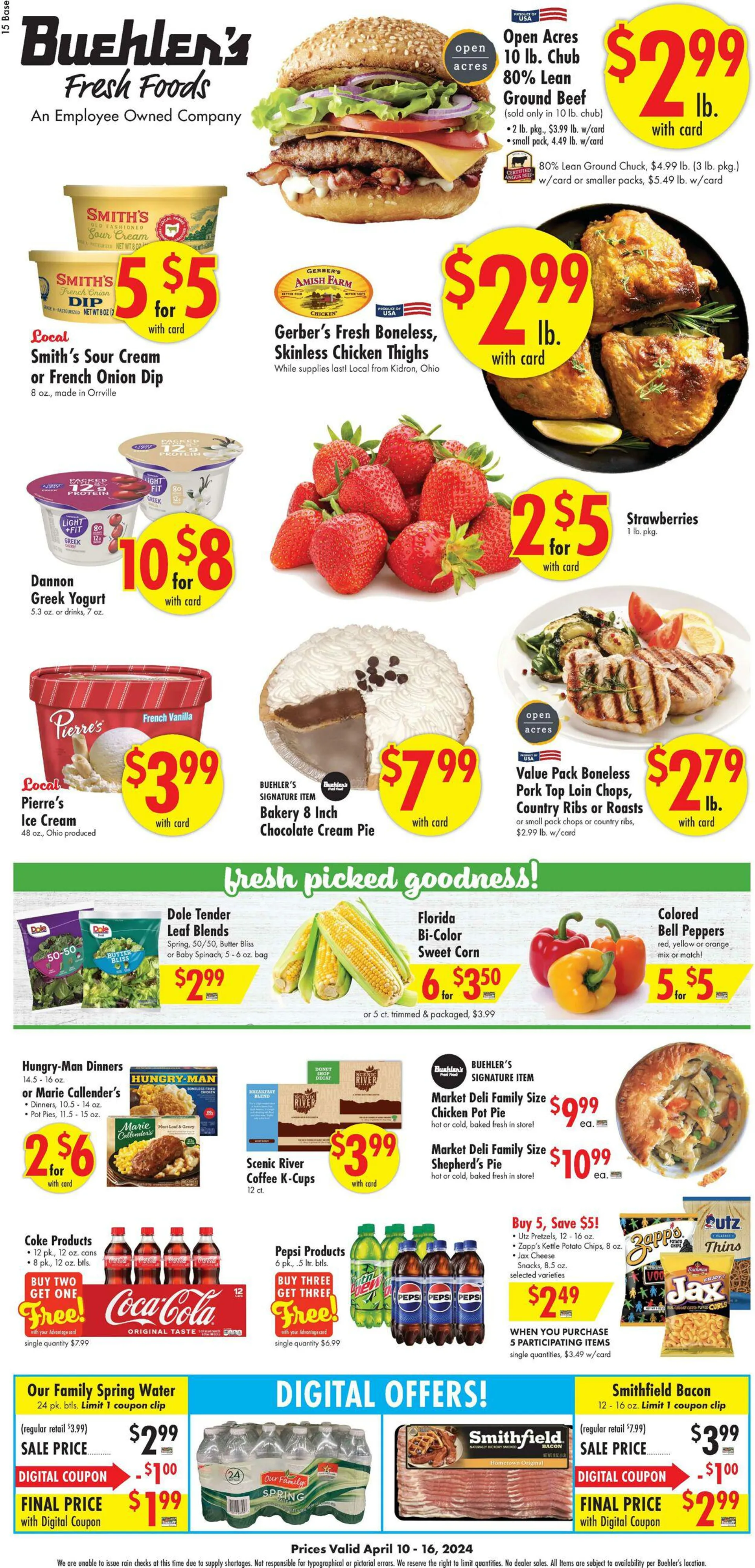 Weekly ad Buehler's Fresh Food from April 10 to April 16 2024 - Page 
