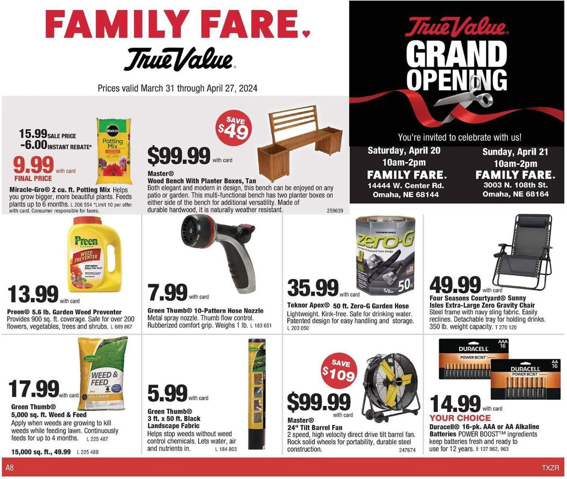 Weekly ad Family Fare Weekly Ad from April 2 to April 27 2024 - Page 8