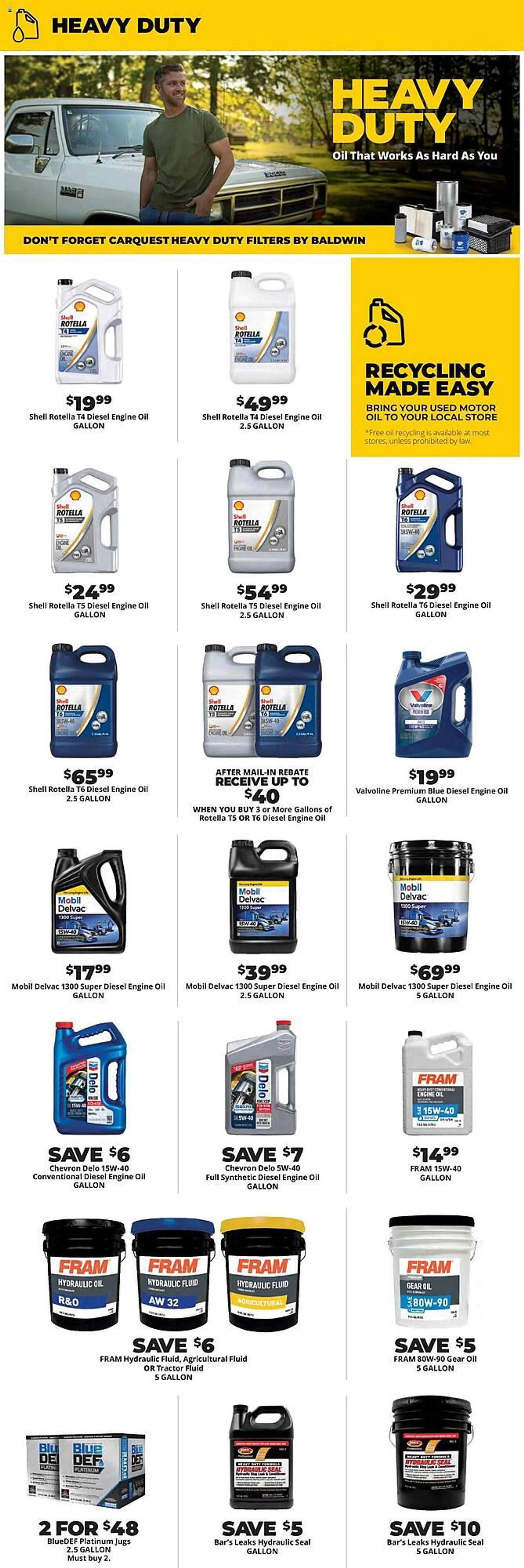 Weekly ad Advance Auto Parts Weekly Ad from August 15 to October 9 2024 - Page 2