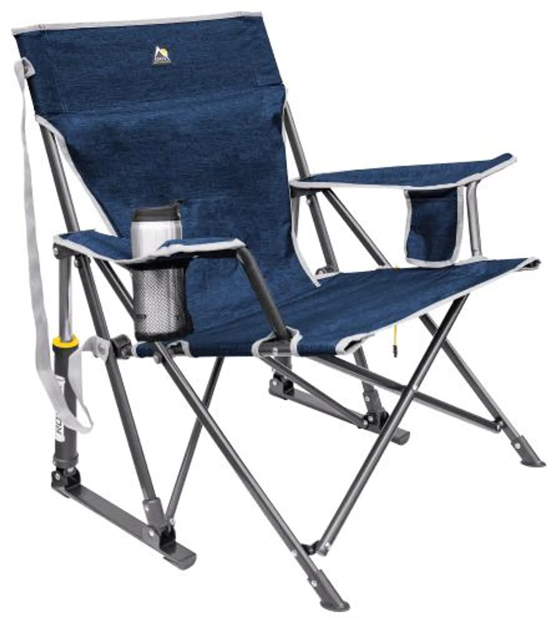 GCI Outdoor Kickback Rocker Camp Chair - Heathered Indigo