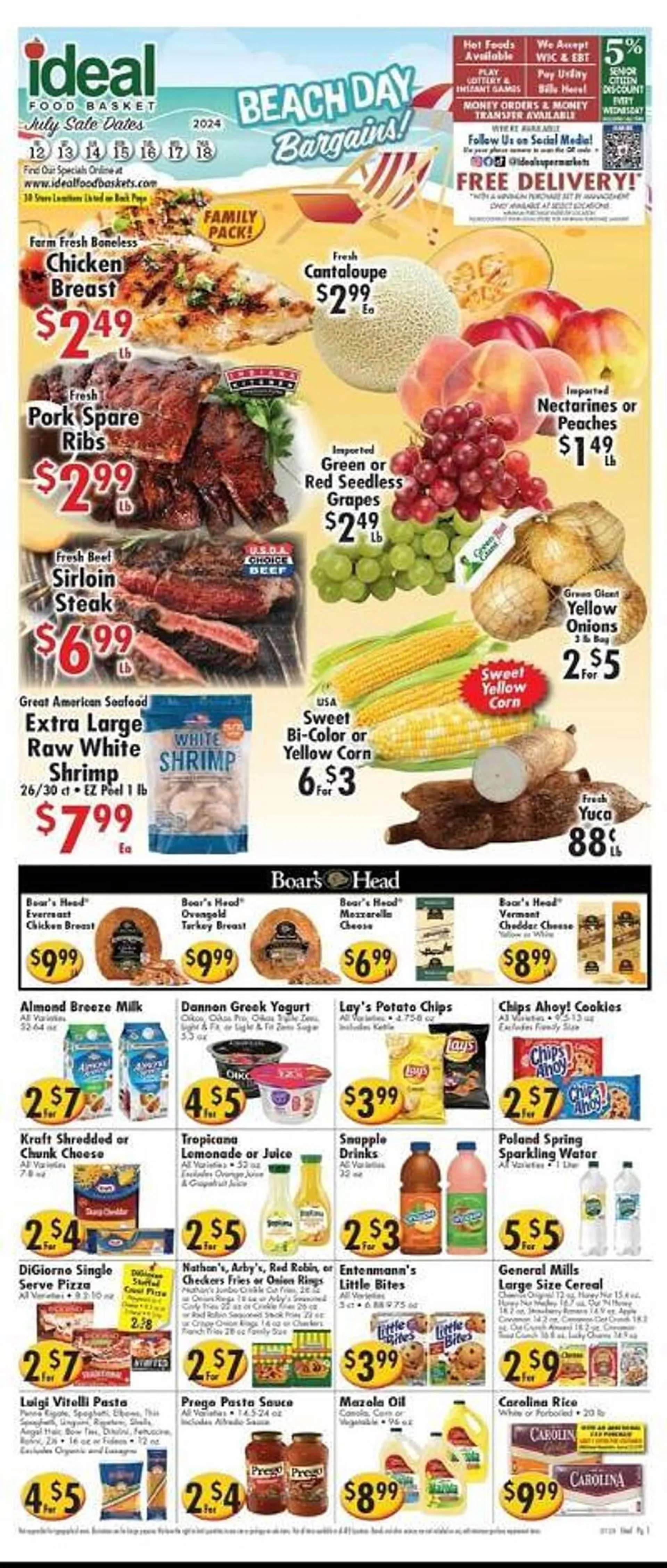 Ideal Food Basket Weekly Ad - 1