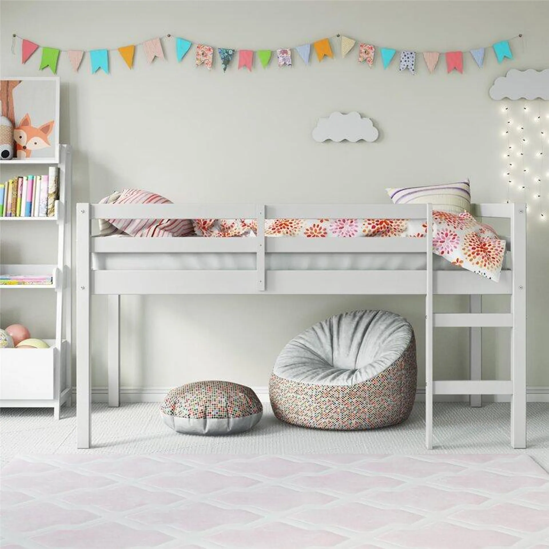 Schlemmer Twin Loft Bed by Harriet Bee