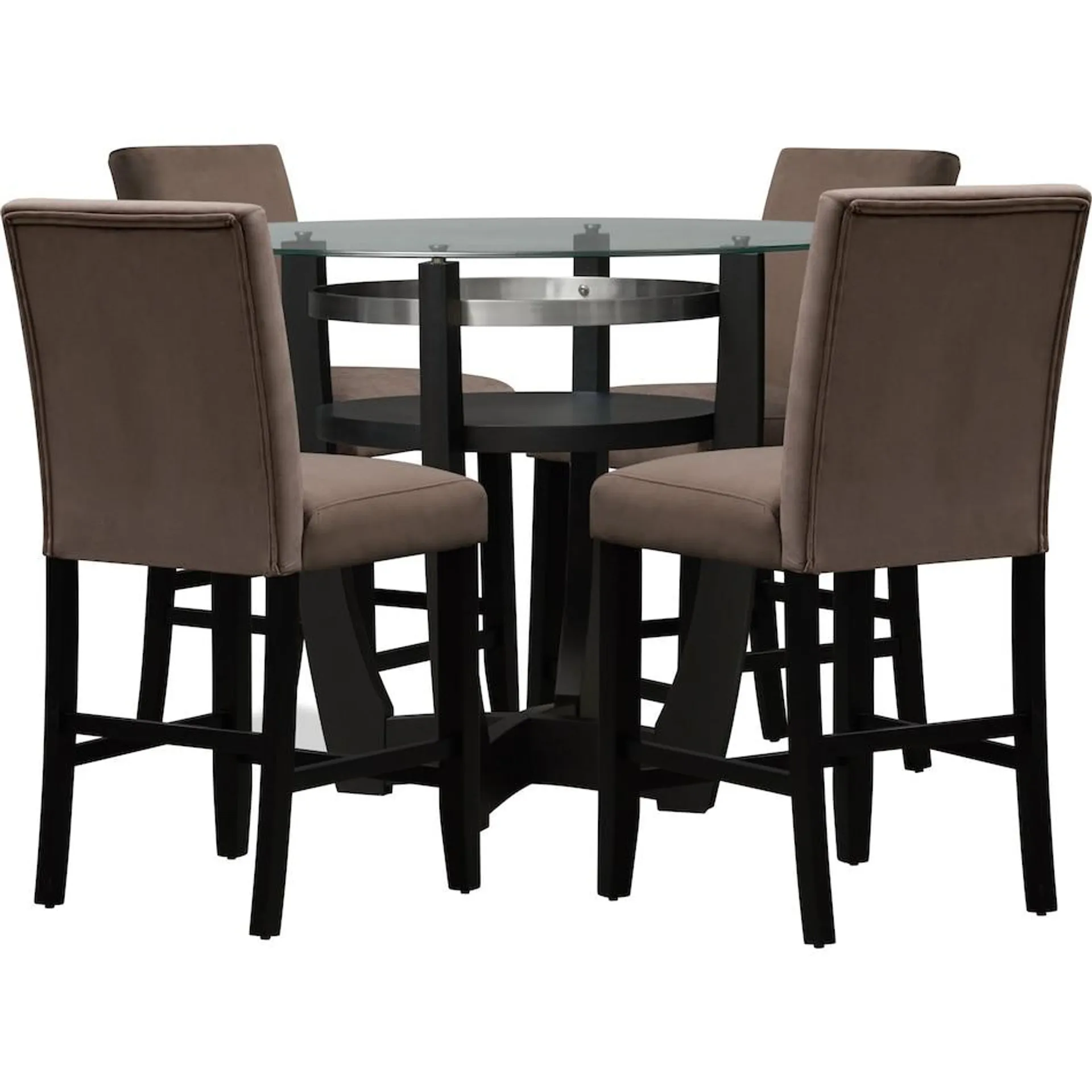 Lennox Counter-Height Dining Table and 4 Stools