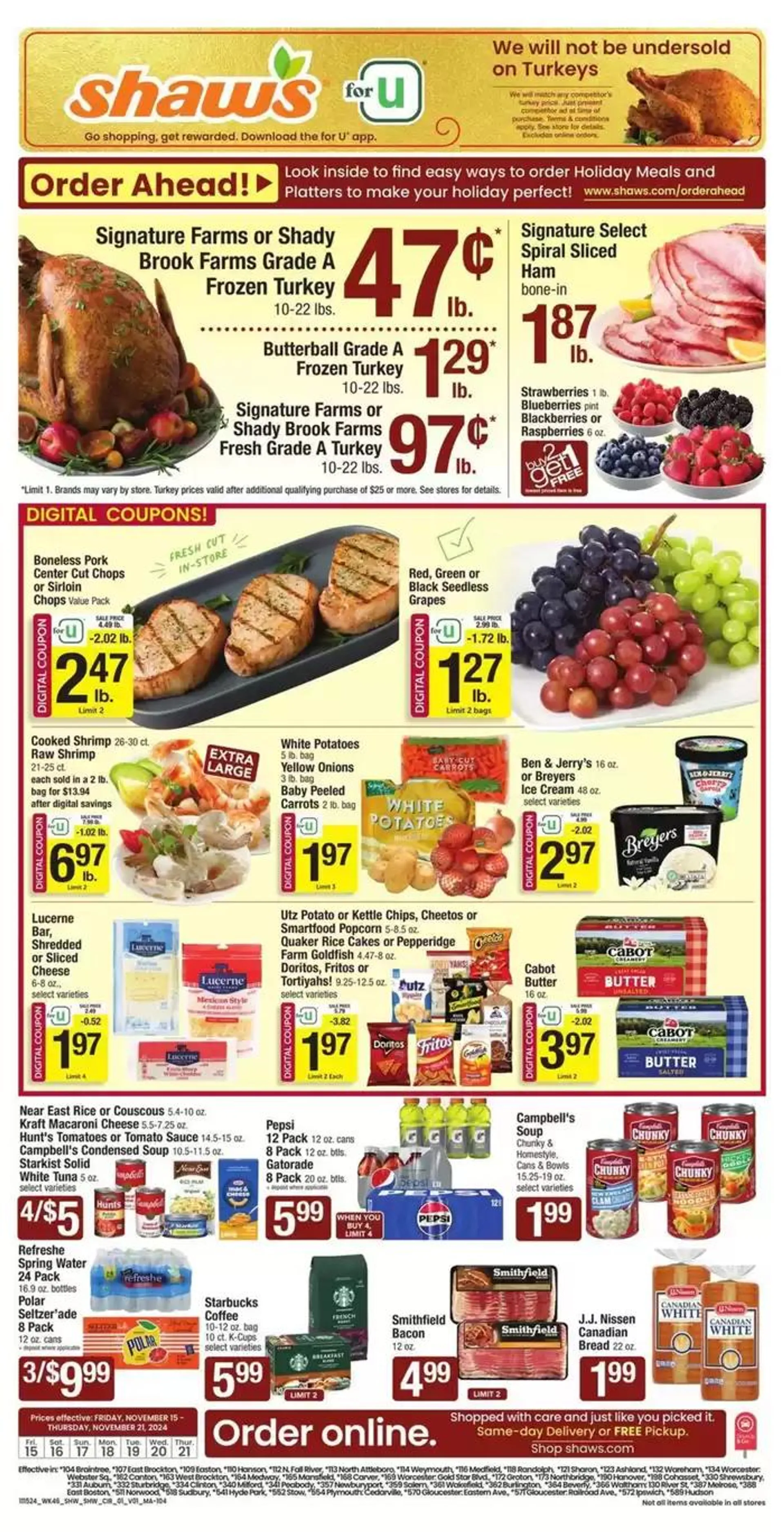 Shaws flyer - 1