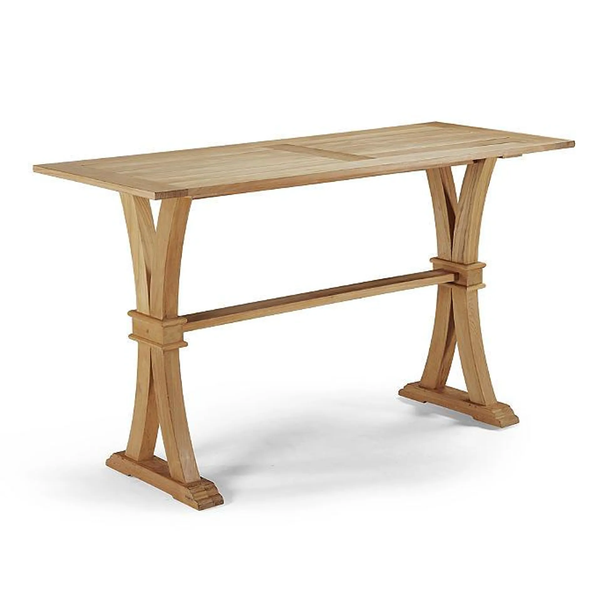 Teak Farmhouse Bar Table