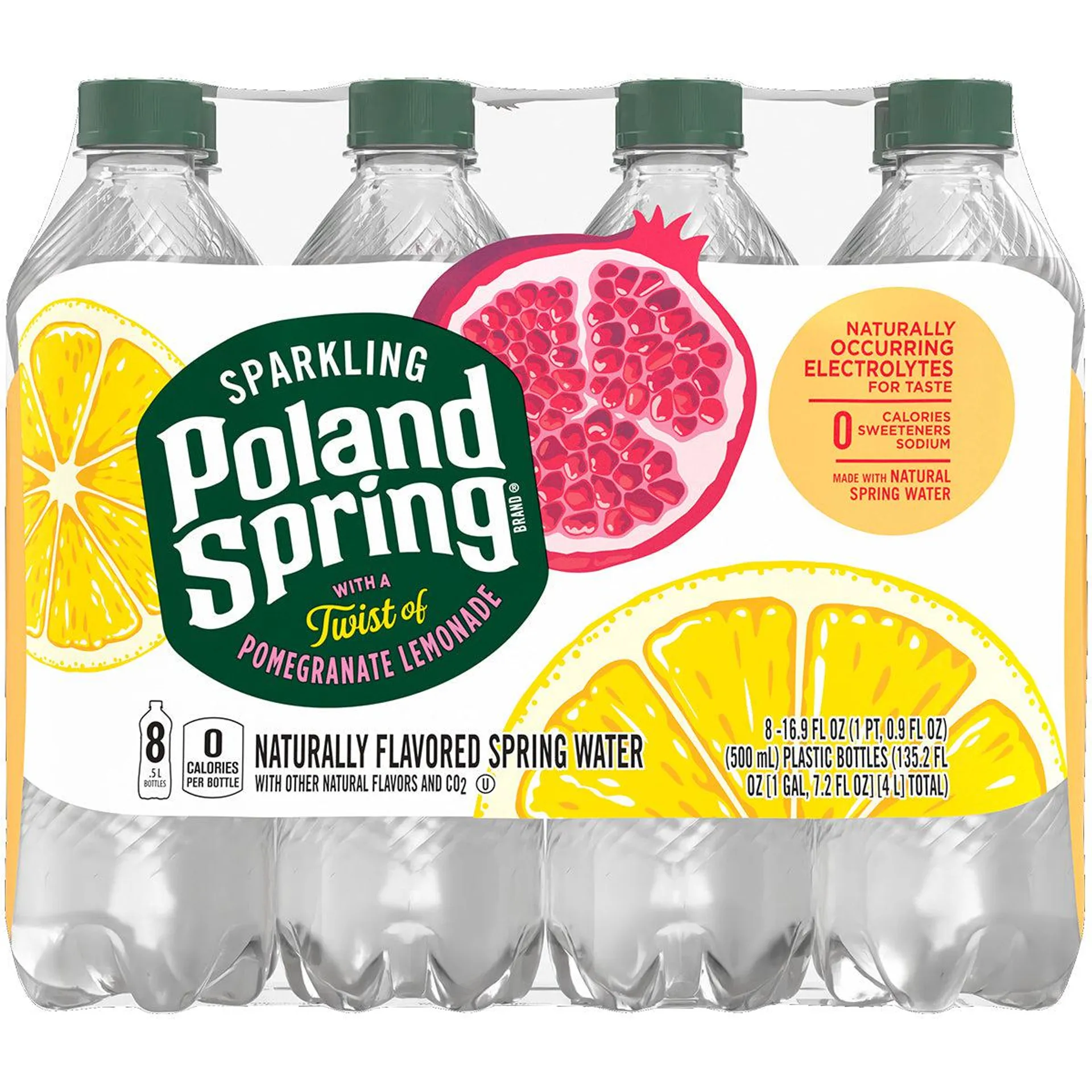 Poland Spring Pomegrante Lemon 8Pk