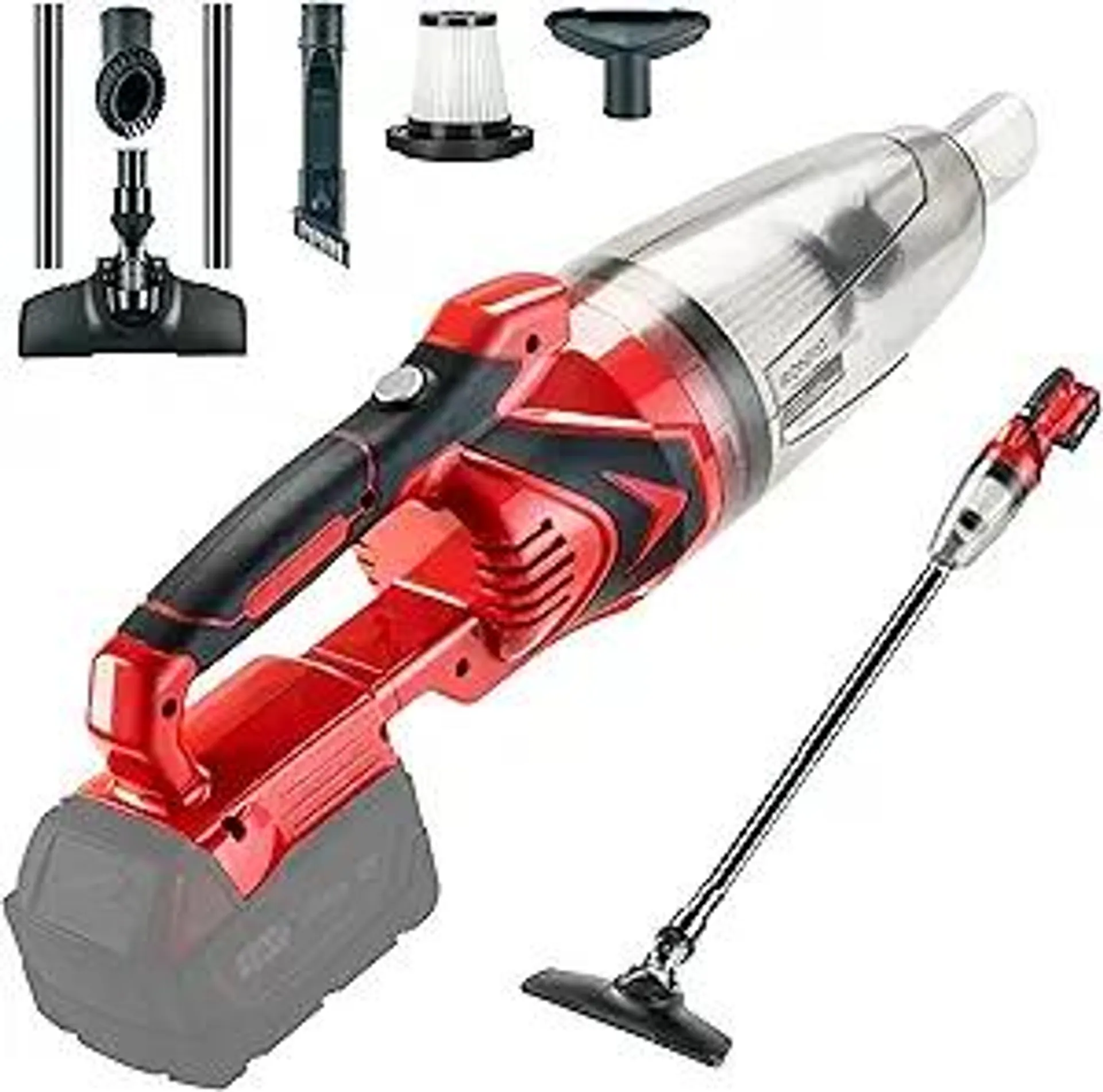 IRONFIST Cordless Vacuum Cleaner for Milwaukee M18 Batteries, Handheld Vacuum Cleaner Portable for Hard Floor Carpet Car Pet Hair Cleaning (NO Battery)