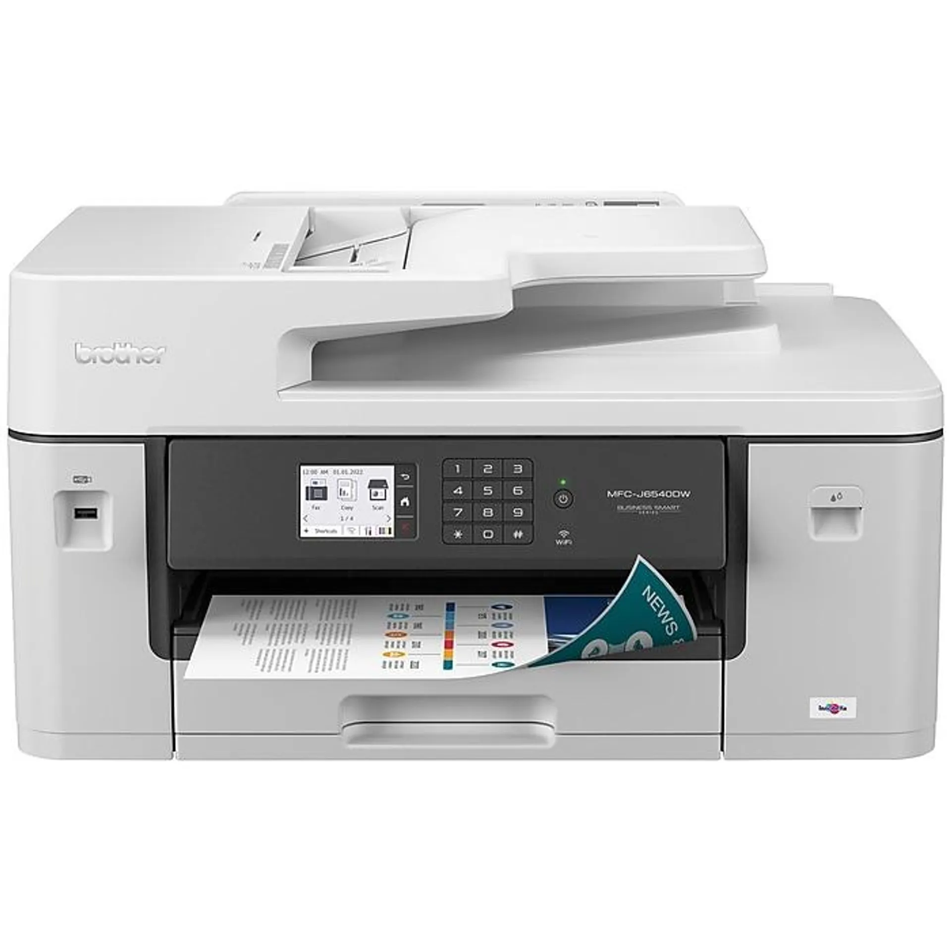 Brother MFC-J6540DW Color Inkjet All-in-One Print,