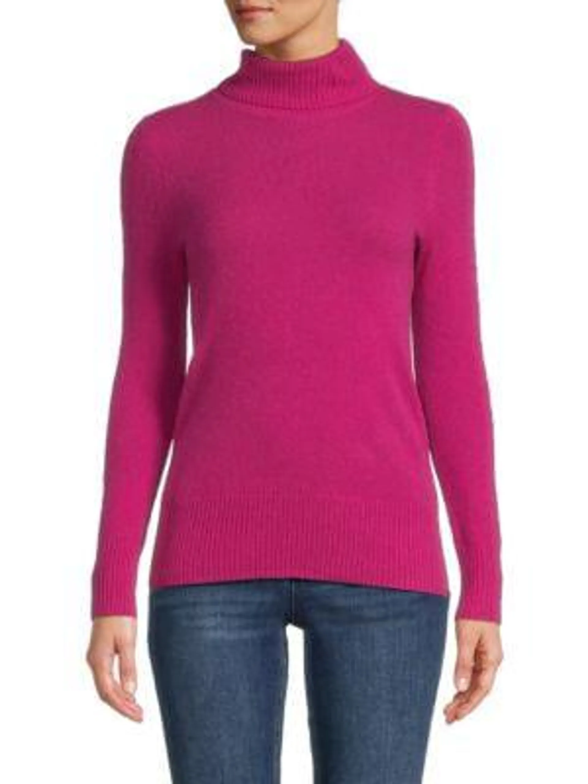 ​Turtleneck 100% Cashmere Sweater