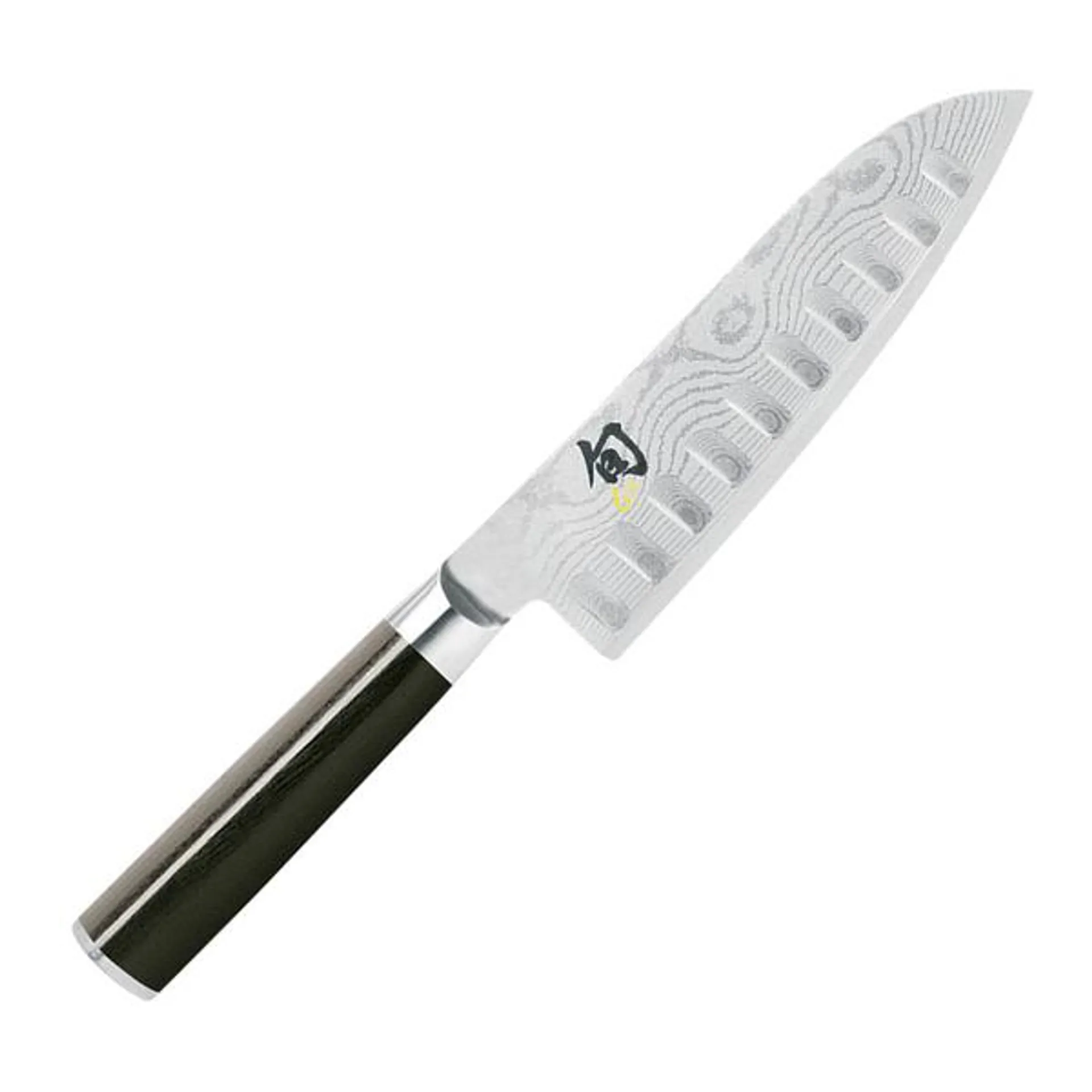 Shun Classic Hollow-Edge Santoku, 7"