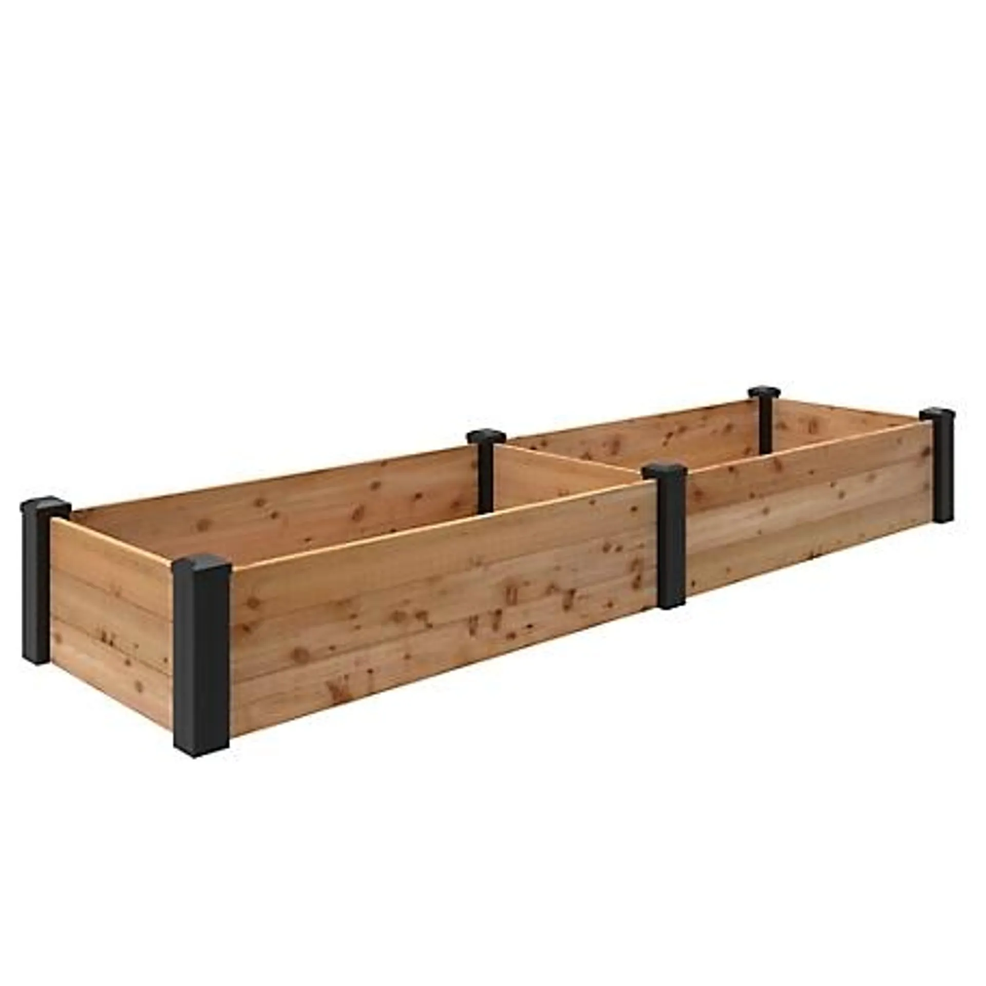 Outdoor Essentials Haven 2 ft. x 8 ft. Cedar Raised Garden Bed (11 in. Height)