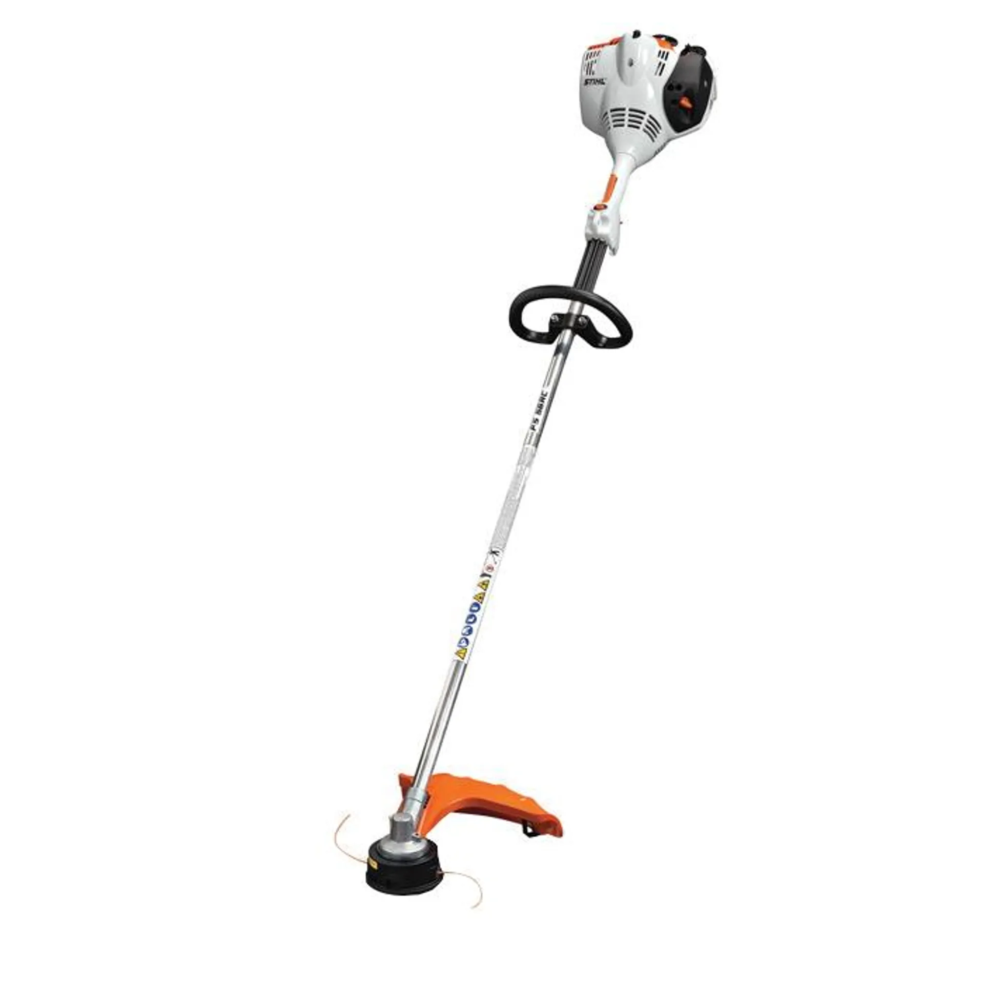 STIHL FS56RCE Grass Trimmer, Gasoline, 1.07 hp, 27.2 cc Engine Displacement, 2-Cycle Engine, Black/Orange