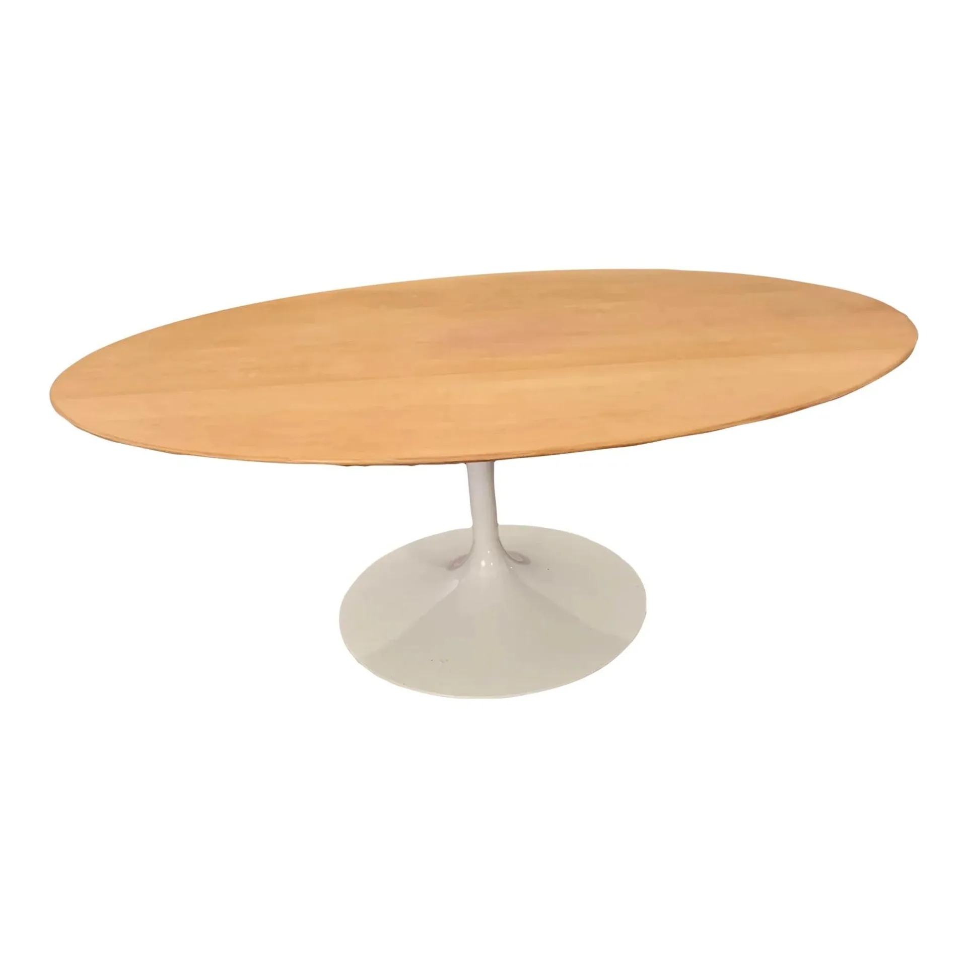 Knoll Tulip Base Oval Coffee Table