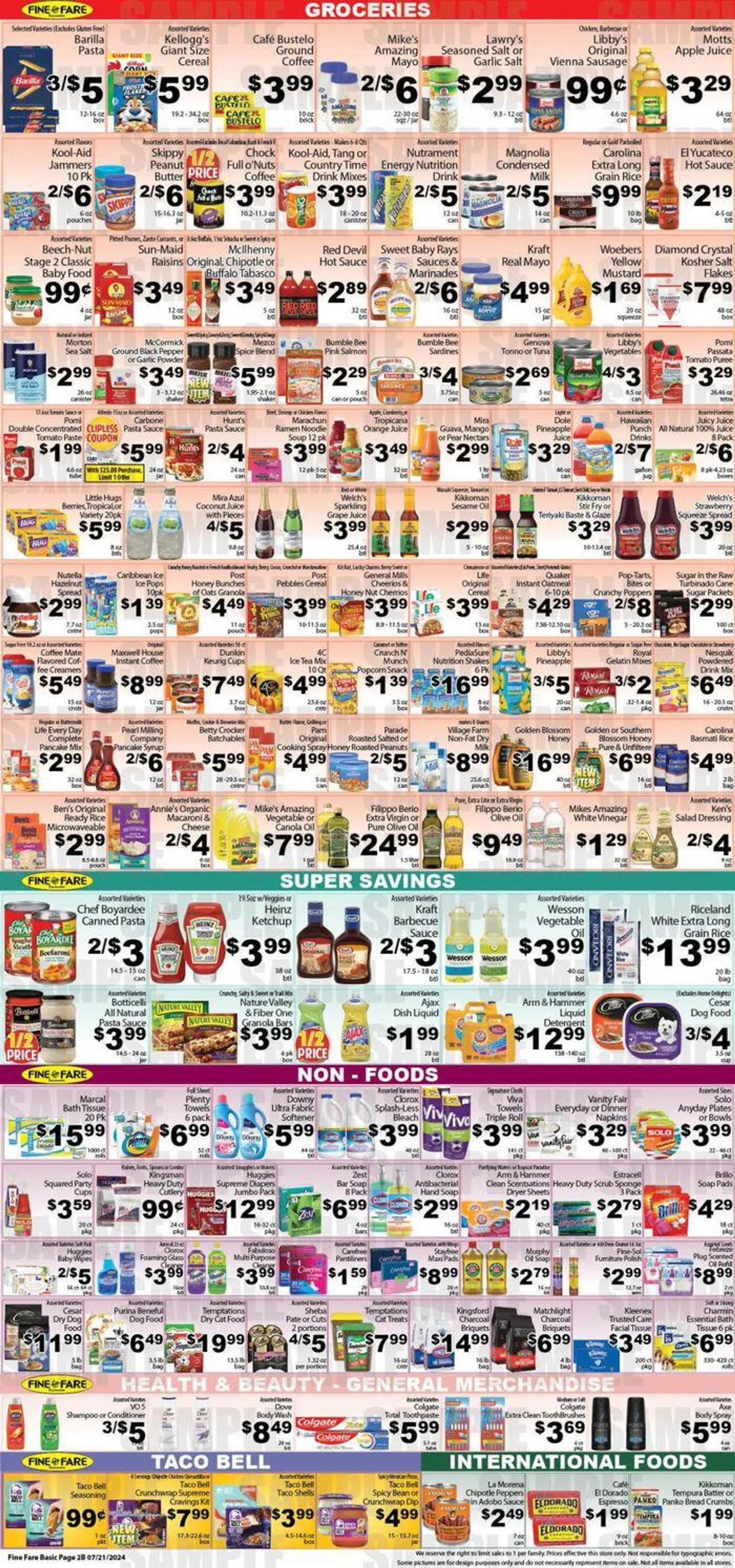 Weekly ad Welcome Summer Bargains from July 22 to July 27 2024 - Page 2