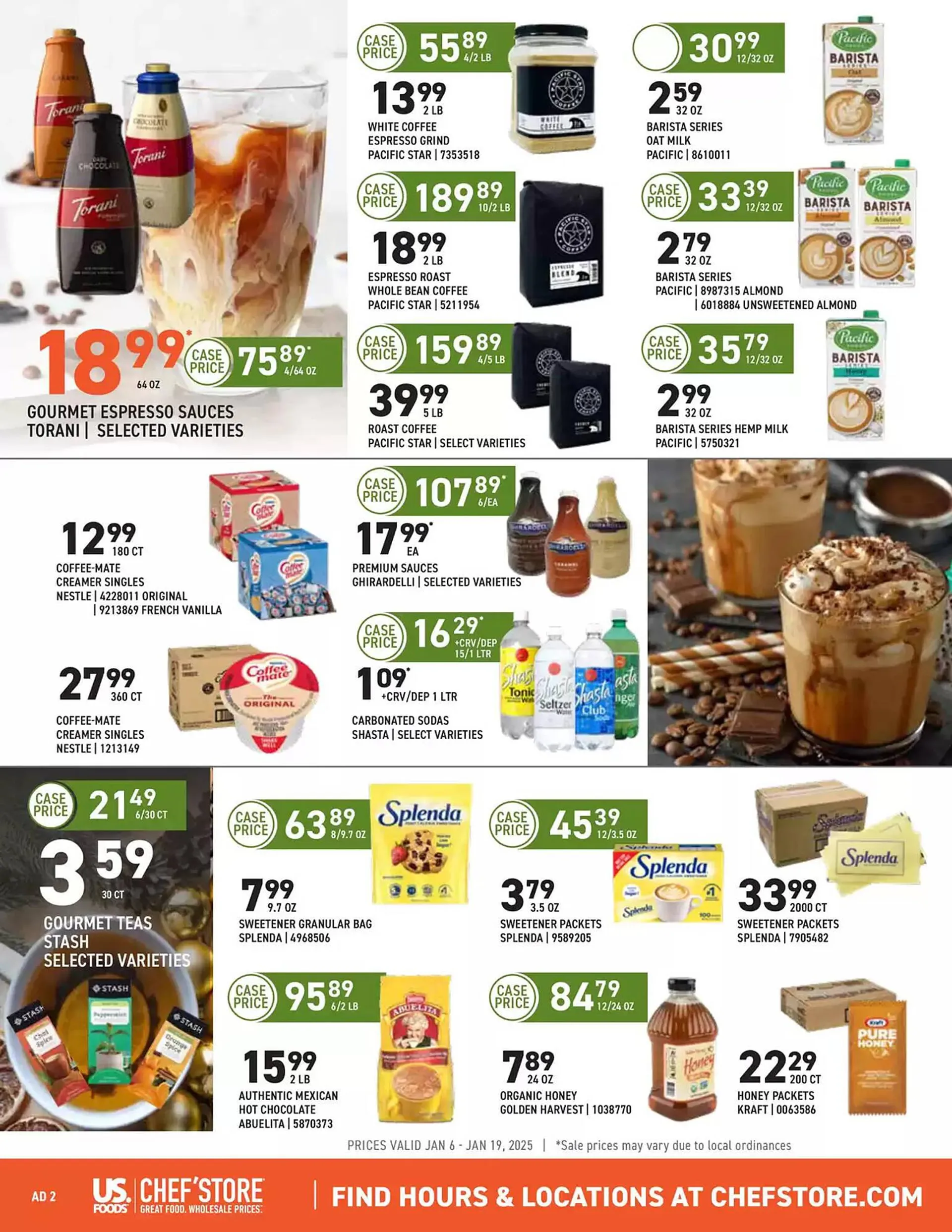 Weekly ad US Foods Chef's Store Weekly Ad from January 6 to January 19 2025 - Page 2