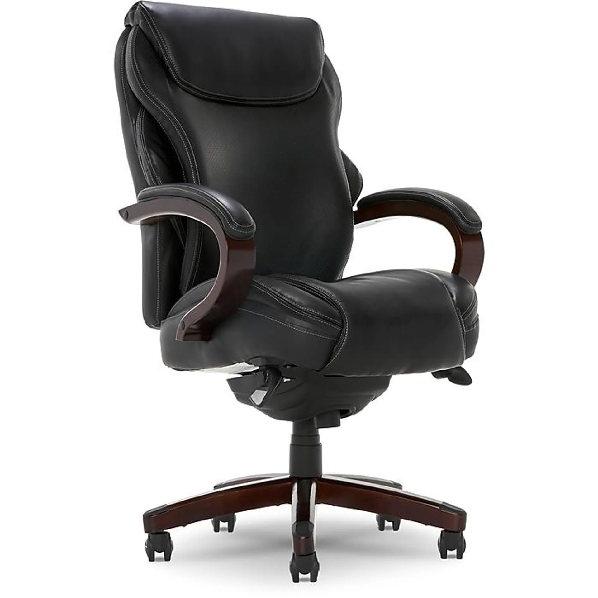 La-Z-Boy Hyland Ergonomic Bonded Leather Swivel Executive Chair,