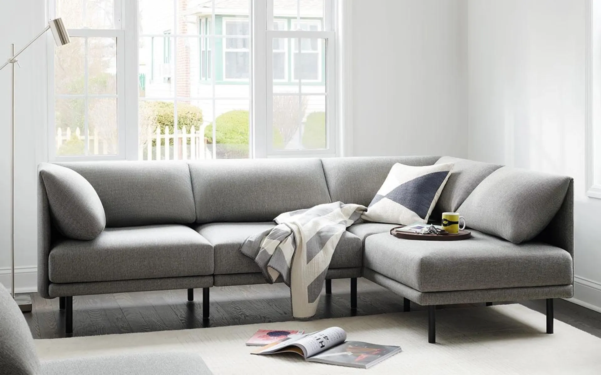 Range 3-Piece One Arm Sofa