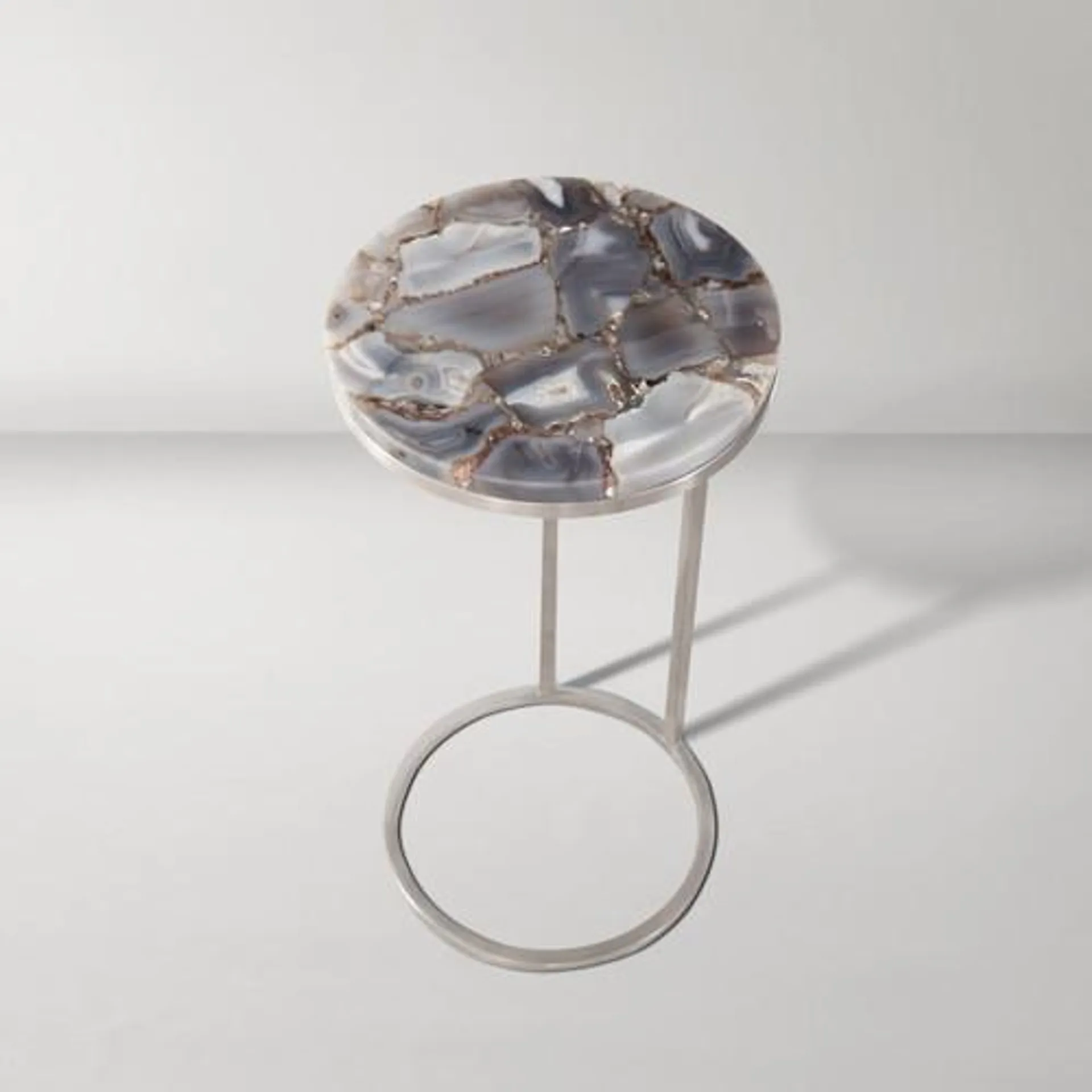 McCoy Accent Table - Nickel