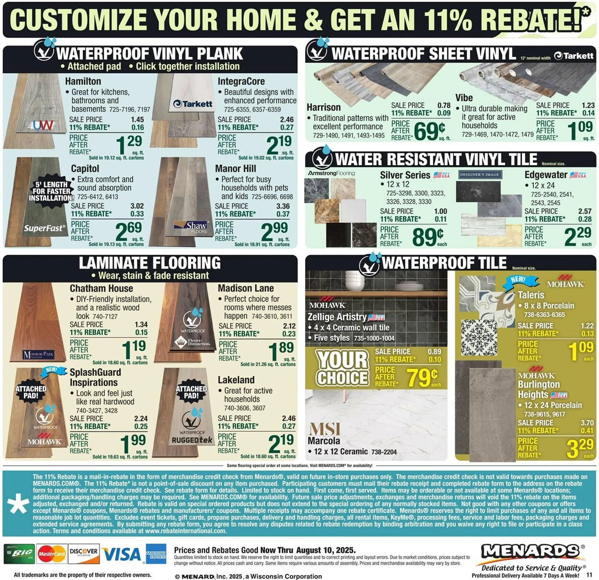 Weekly ad Menards Weekly Ad from July 30 to August 10 2025 - Page 17