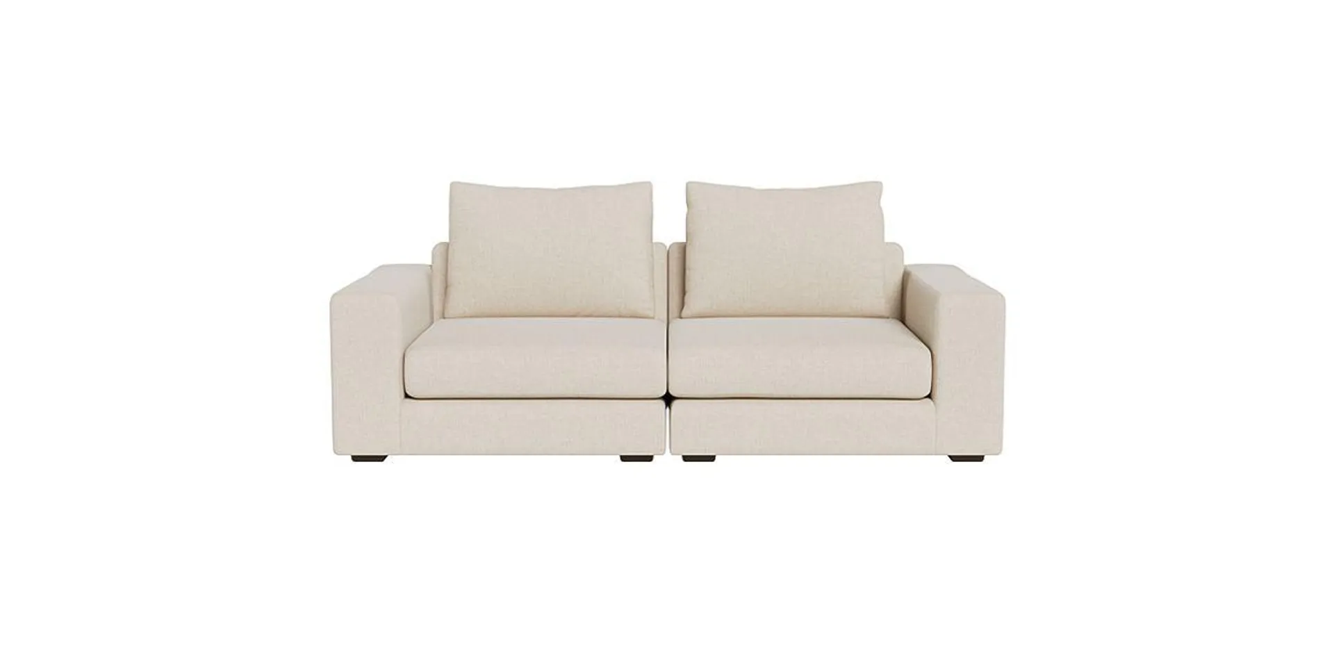 Braxton 2-Piece Sofa Cream