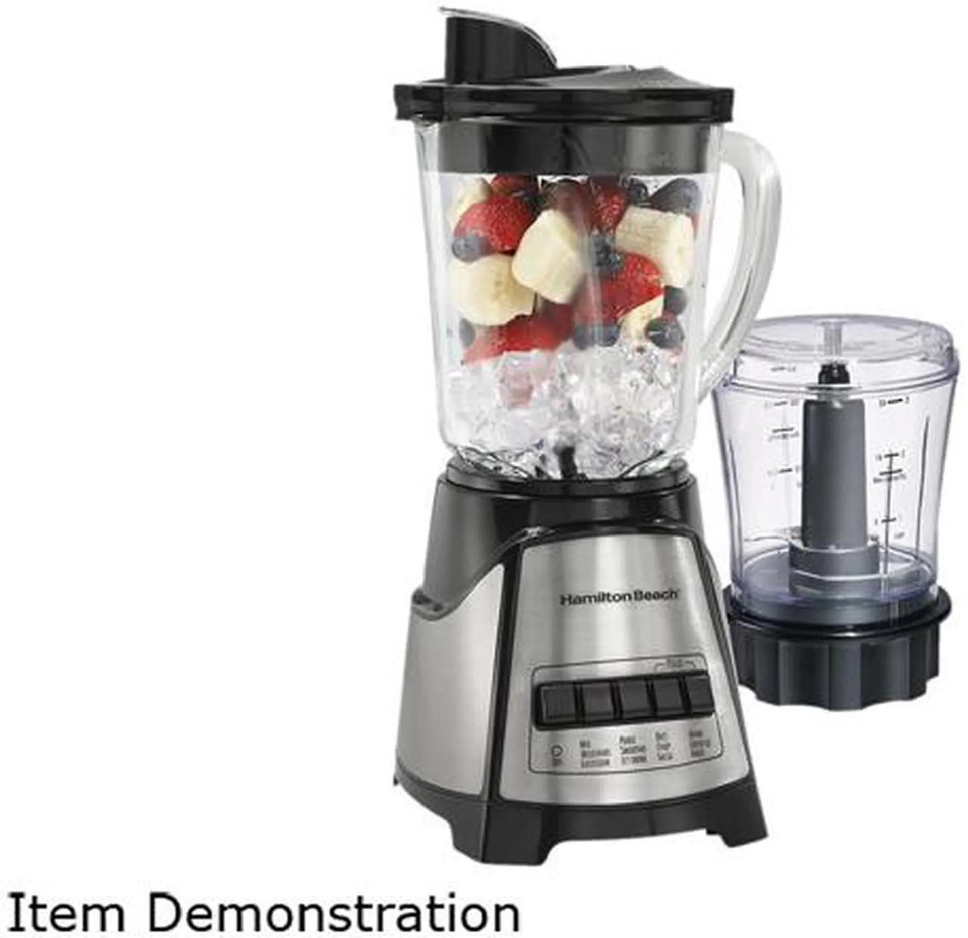 Hamilton Beach 58149G Blender / Food Chopper, Black