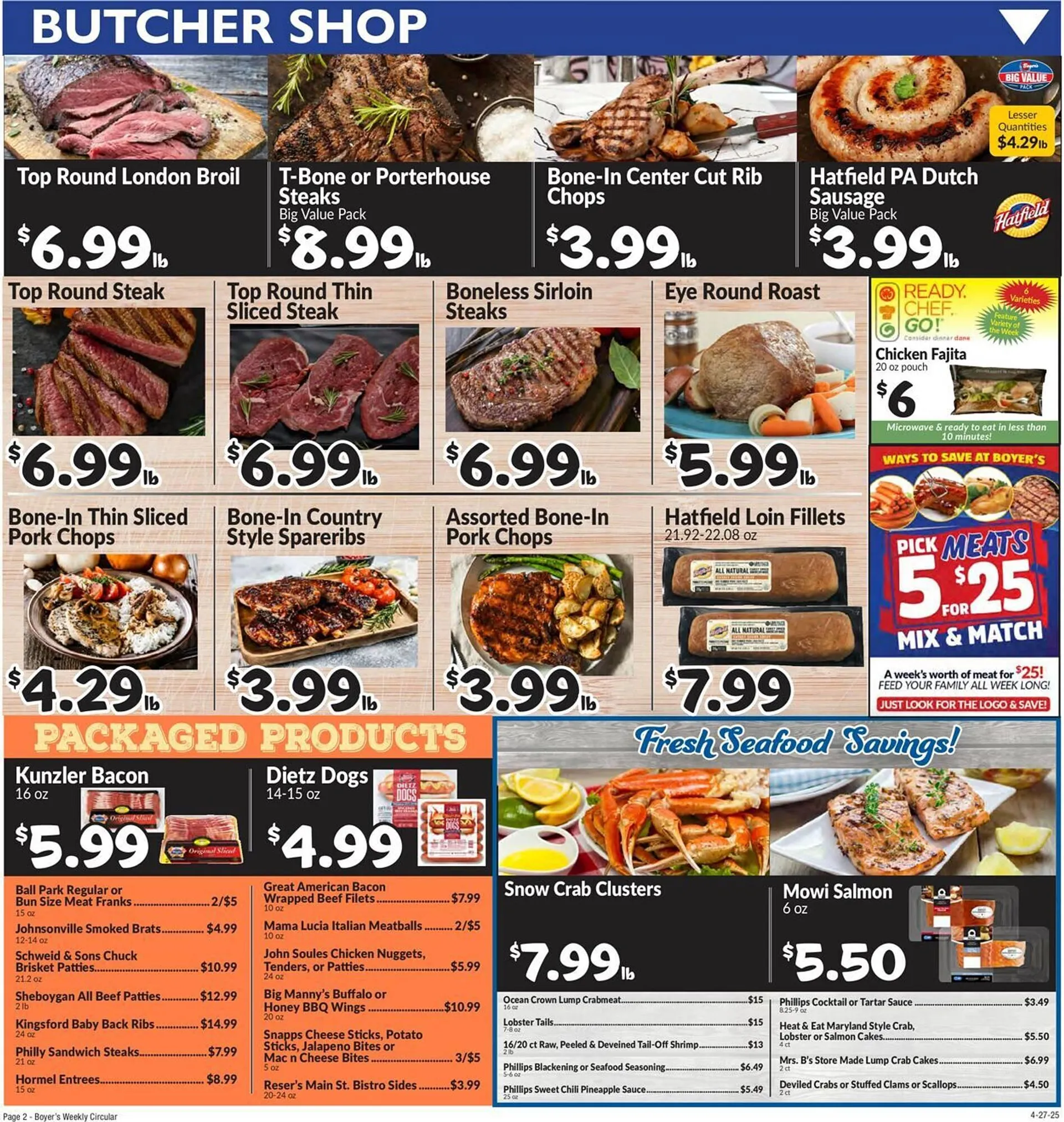 Weekly ad Boyer's Food Markets Weekly Ad from April 27 to May 31 2025 - Page 4