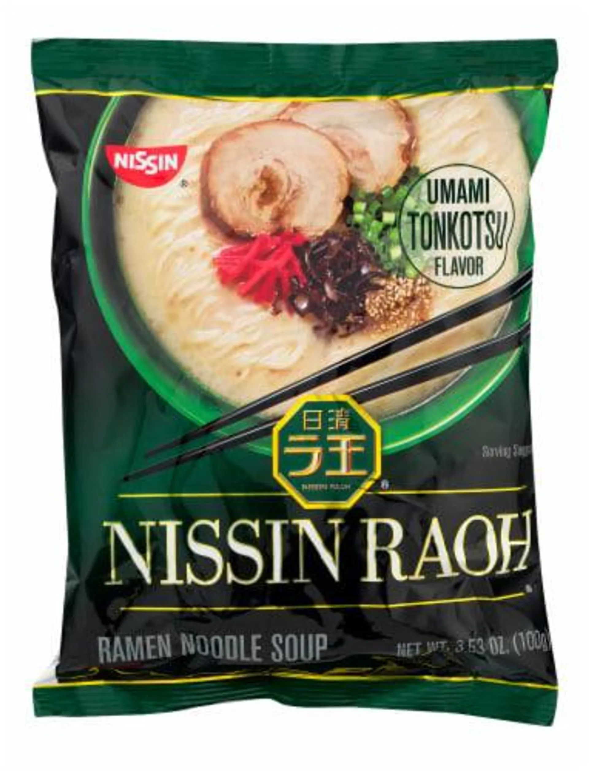 Nissin Raoh Tonkotsu Flavor Ramen Noodle Soup