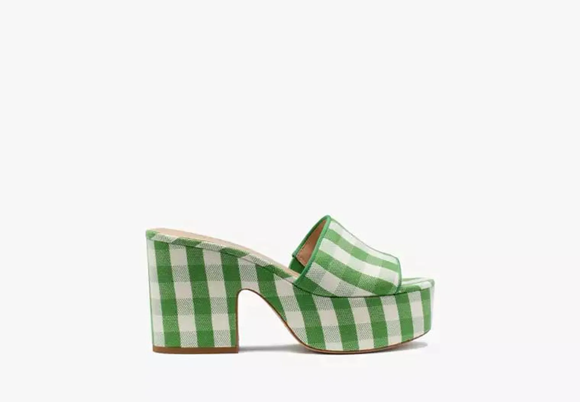 Ibiza Gingham Sandals