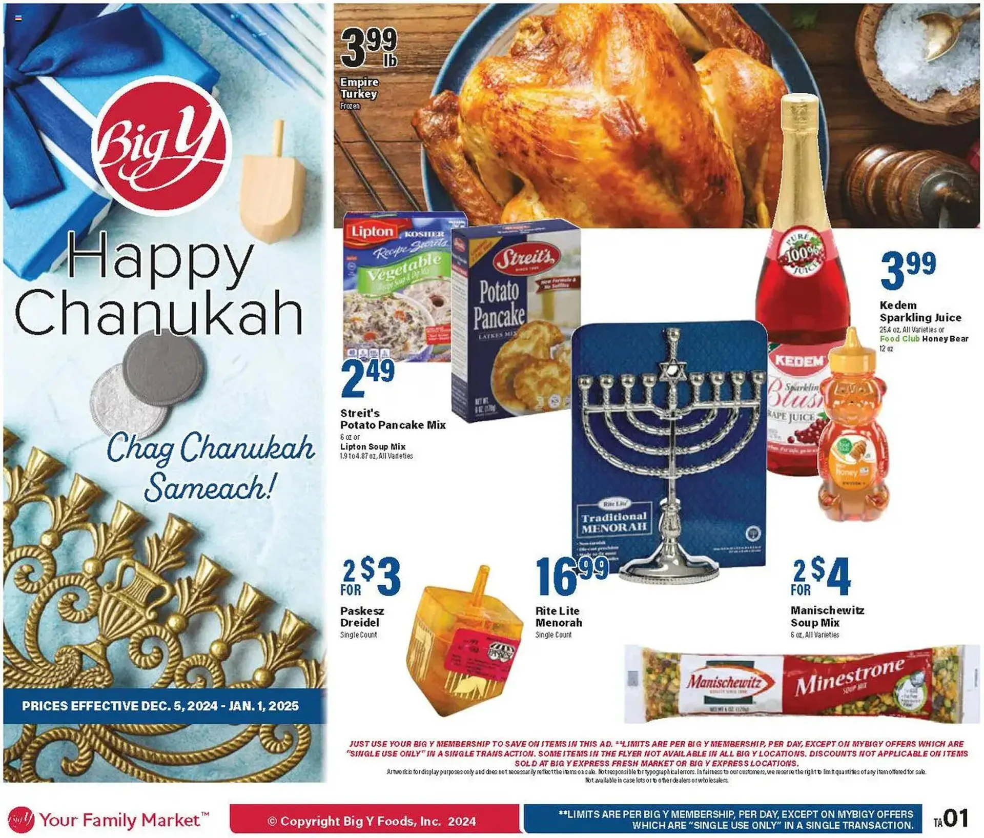 Weekly ad Big Y Weekly Ad from December 12 to December 18 2024 - Page 3