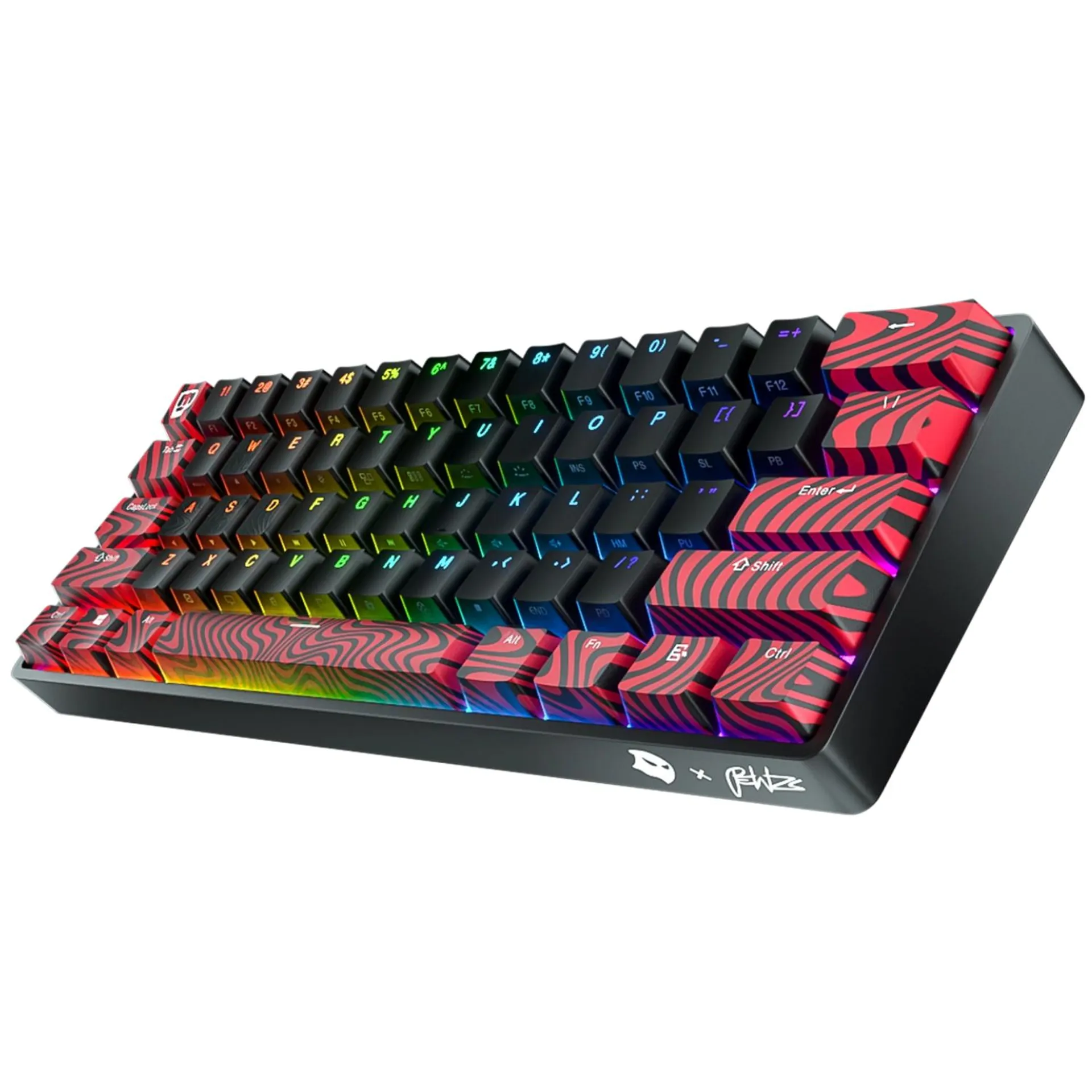 Pewdiepie A1 Wireless Keyboard Aluminum Case