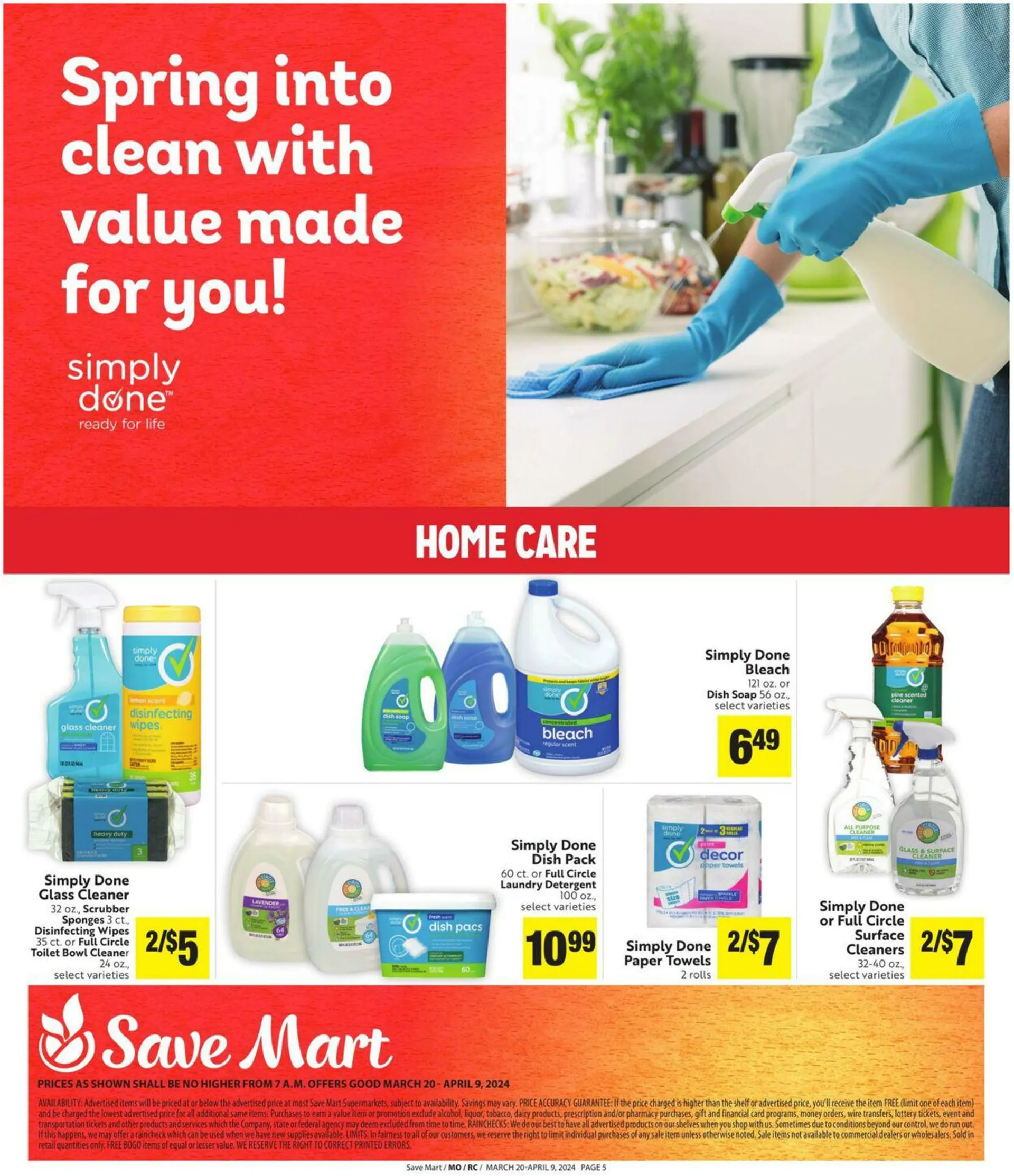 Weekly ad Save Mart Current weekly ad from March 20 to April 9 2024 - Page 5