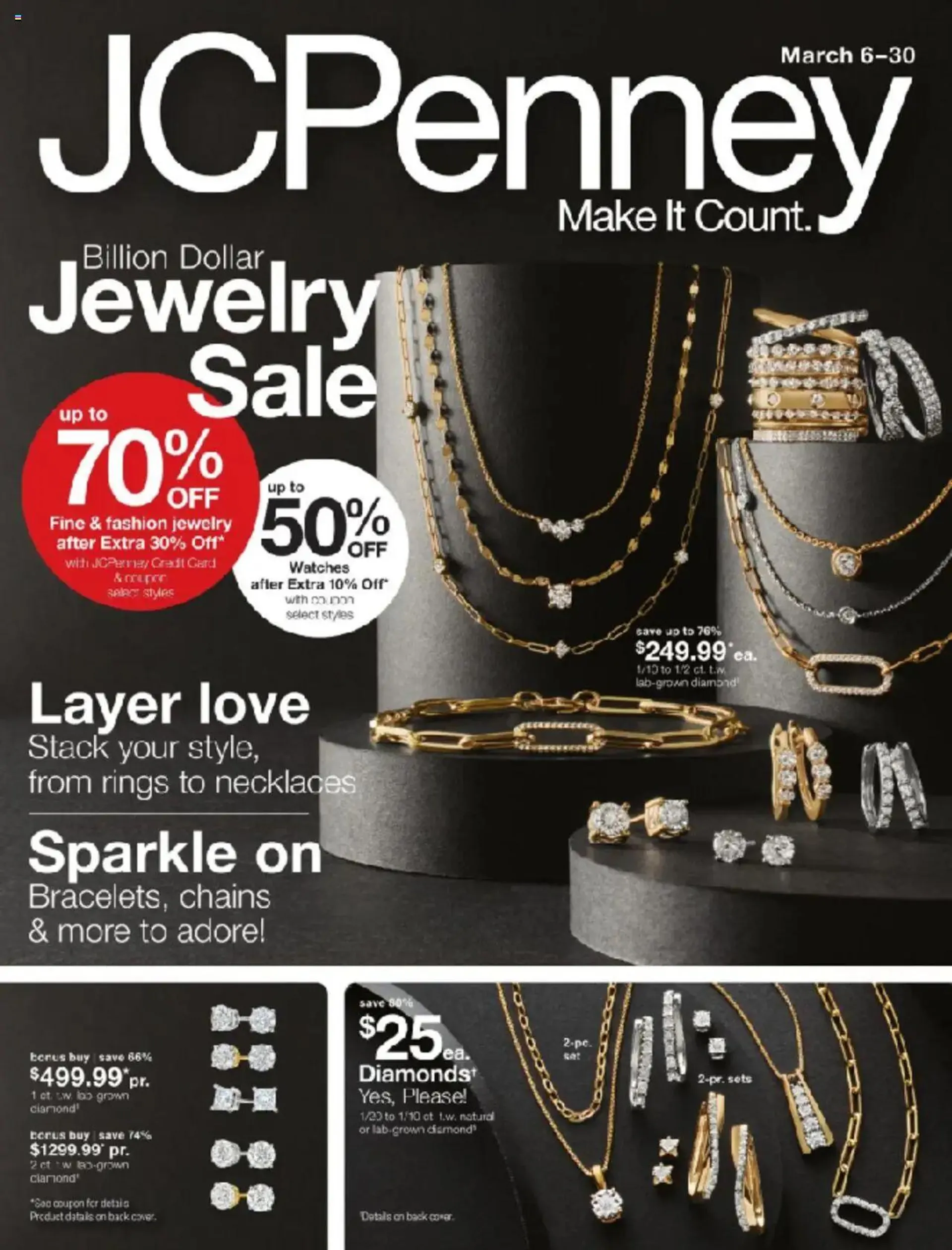 JCPenney Billion Dollar Jewelry Sale - 1