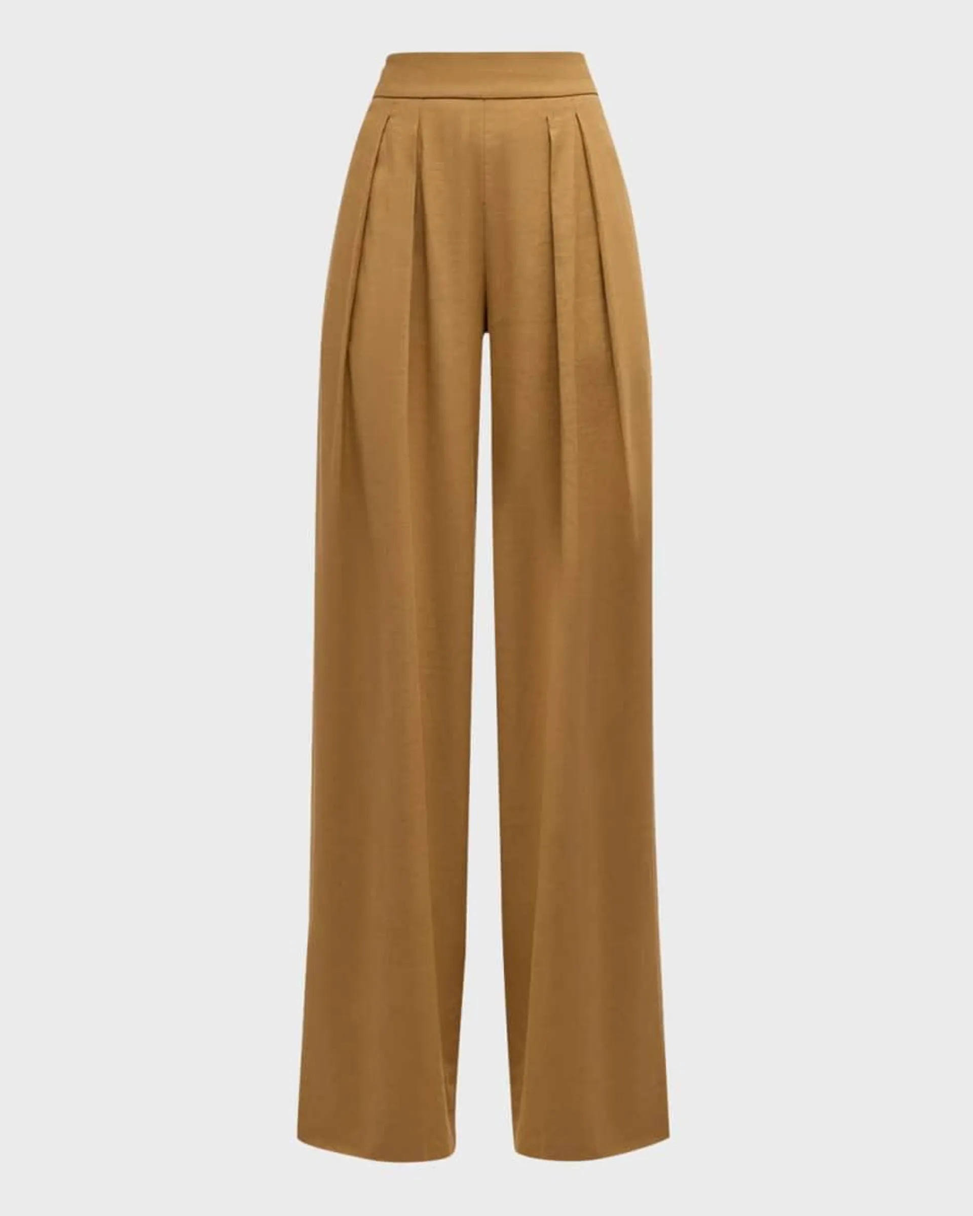 Jodie Wide-Leg Linen Pants