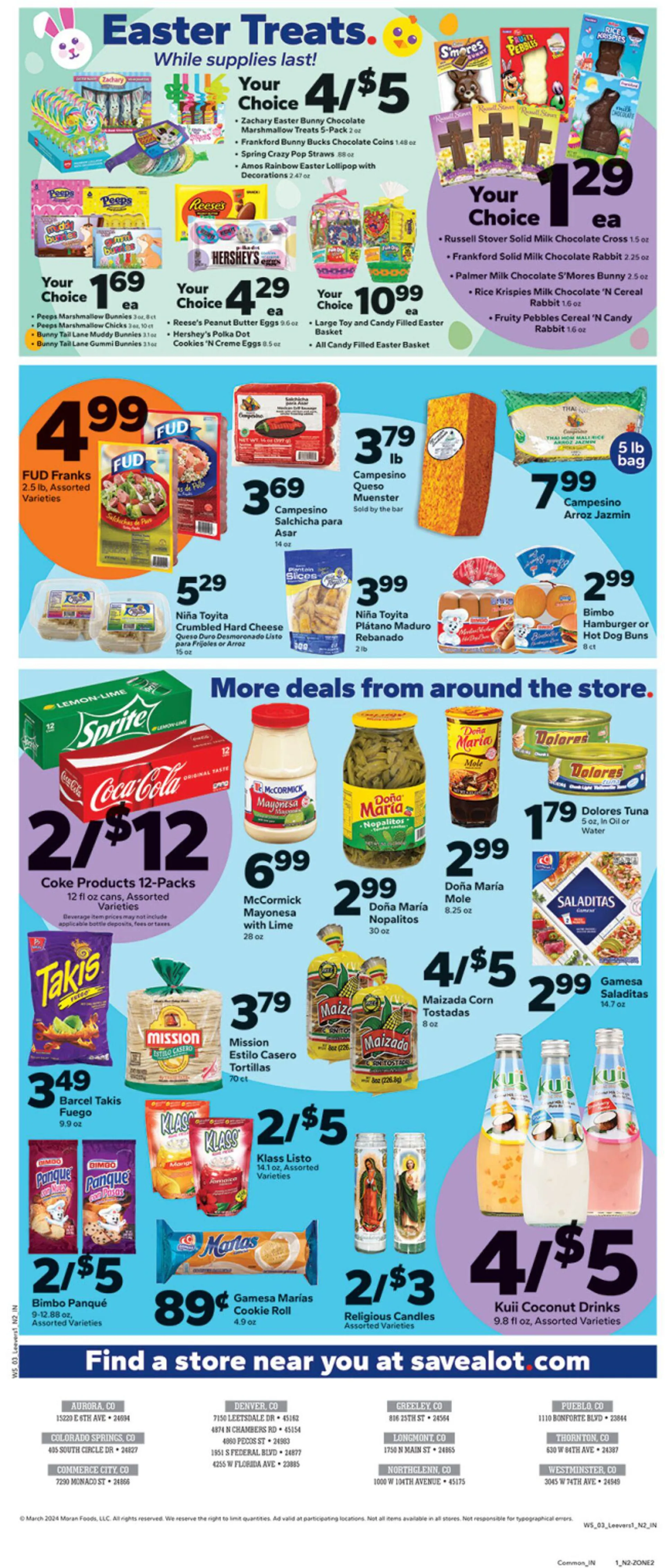 Weekly ad Save a Lot - Denver Current weekly ad from March 27 to April 2 2024 - Page 3