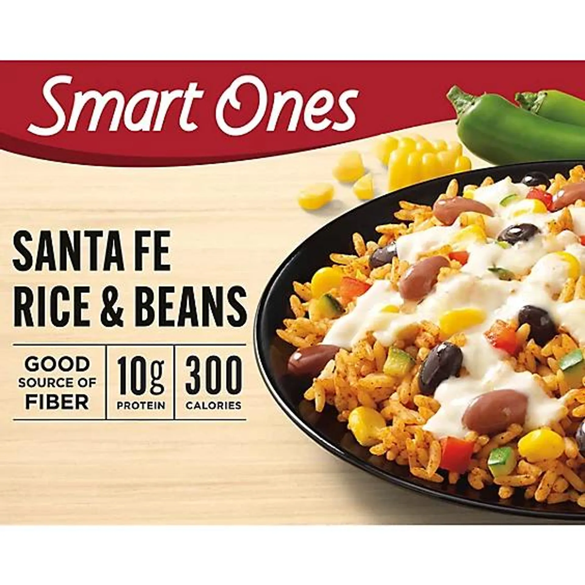 Smart Ones Santa Fe Rice & Beans Frozen Meal Box - 9 Oz